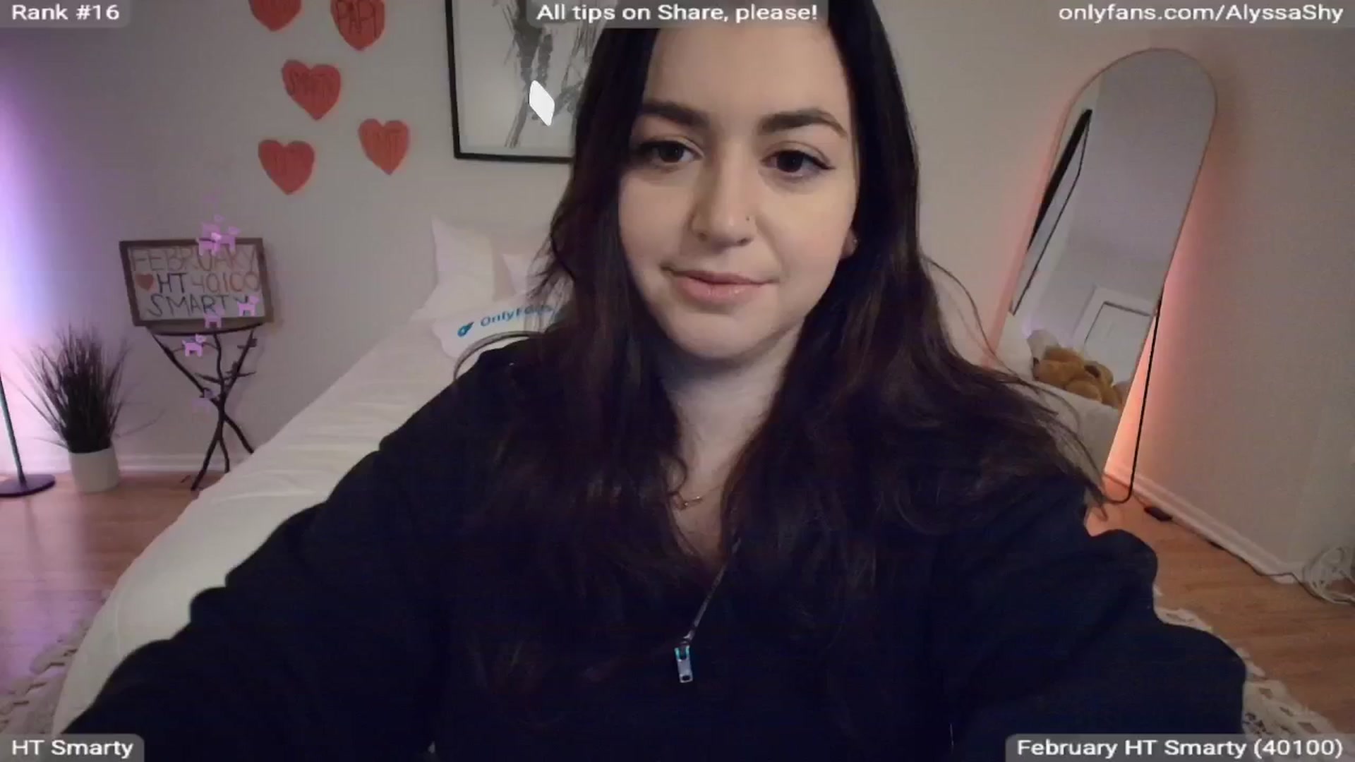 Gallery image thumbnail from AlyssaShy's myfreecams stream on, 02/16/2026, 24:01 image 17 of 20