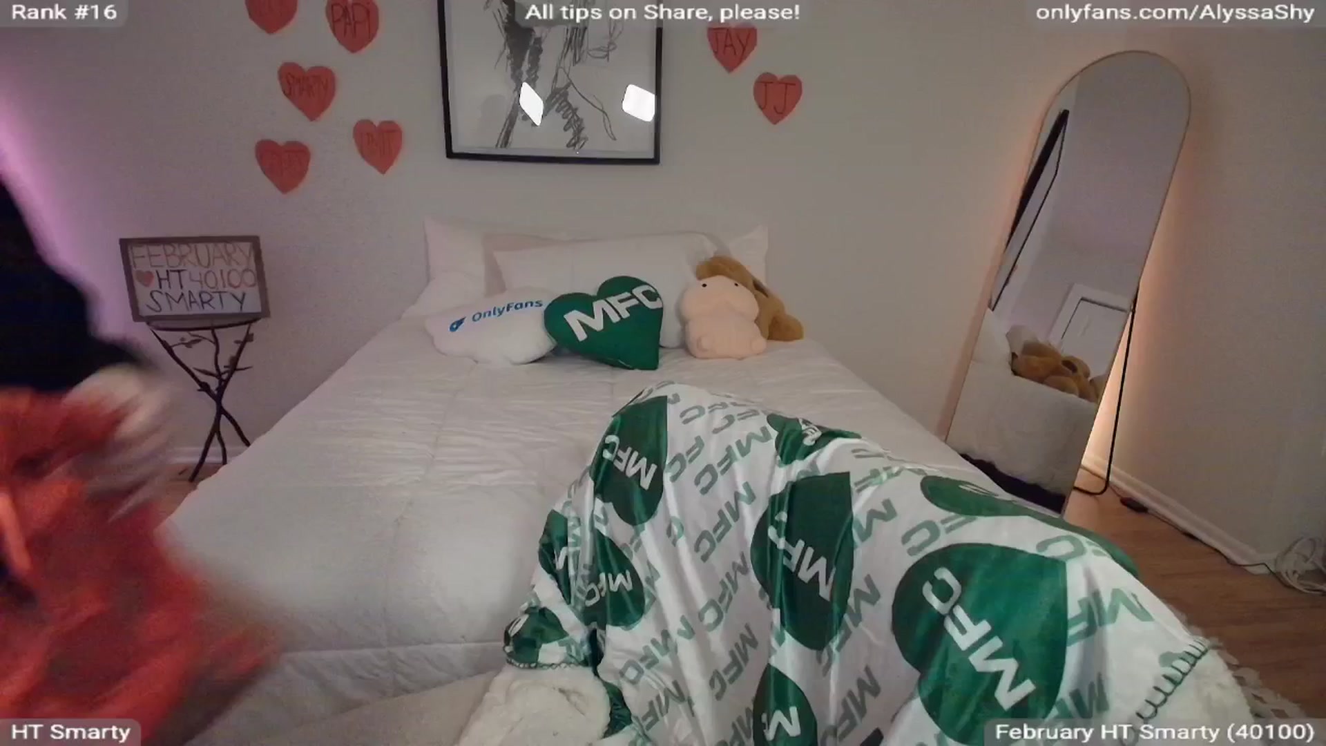 Gallery image thumbnail from AlyssaShy's myfreecams stream on, 02/16/2026, 24:01 image 7 of 20