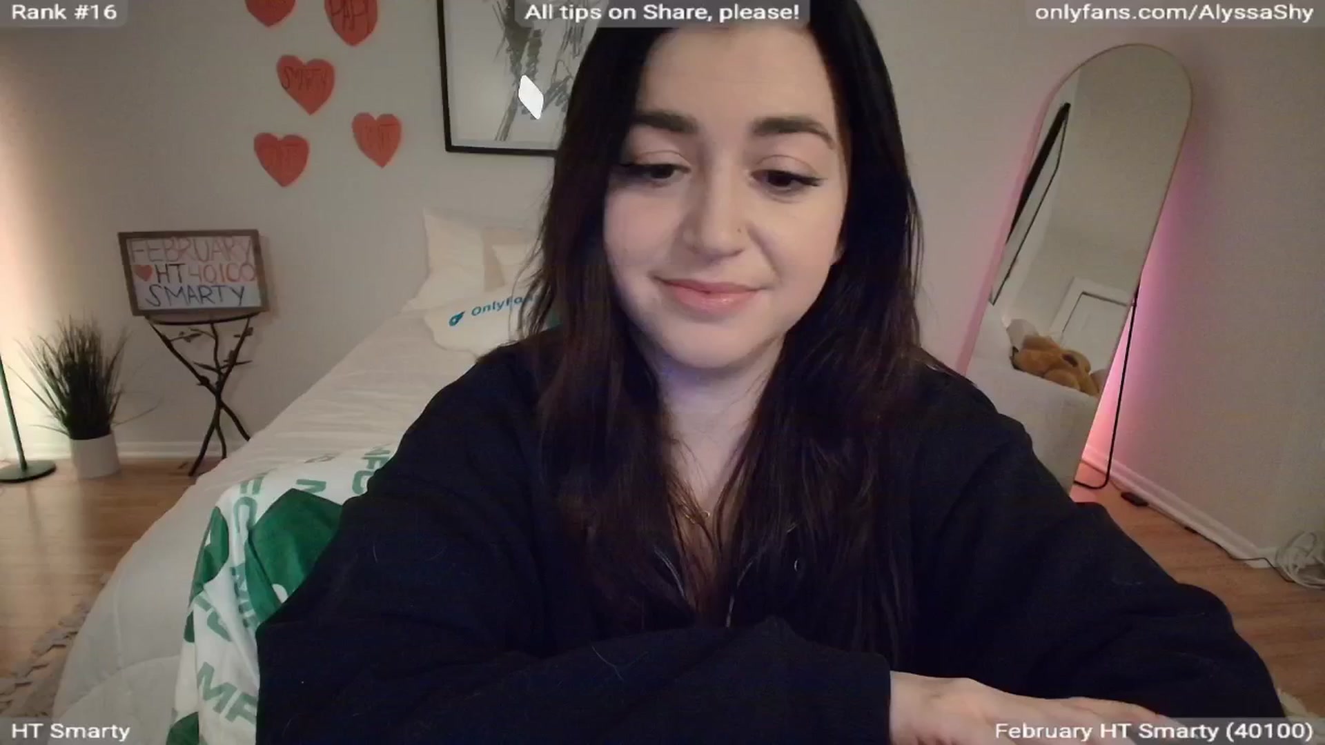 Gallery image thumbnail from AlyssaShy's myfreecams stream on, 02/16/2026, 24:01 image 5 of 20