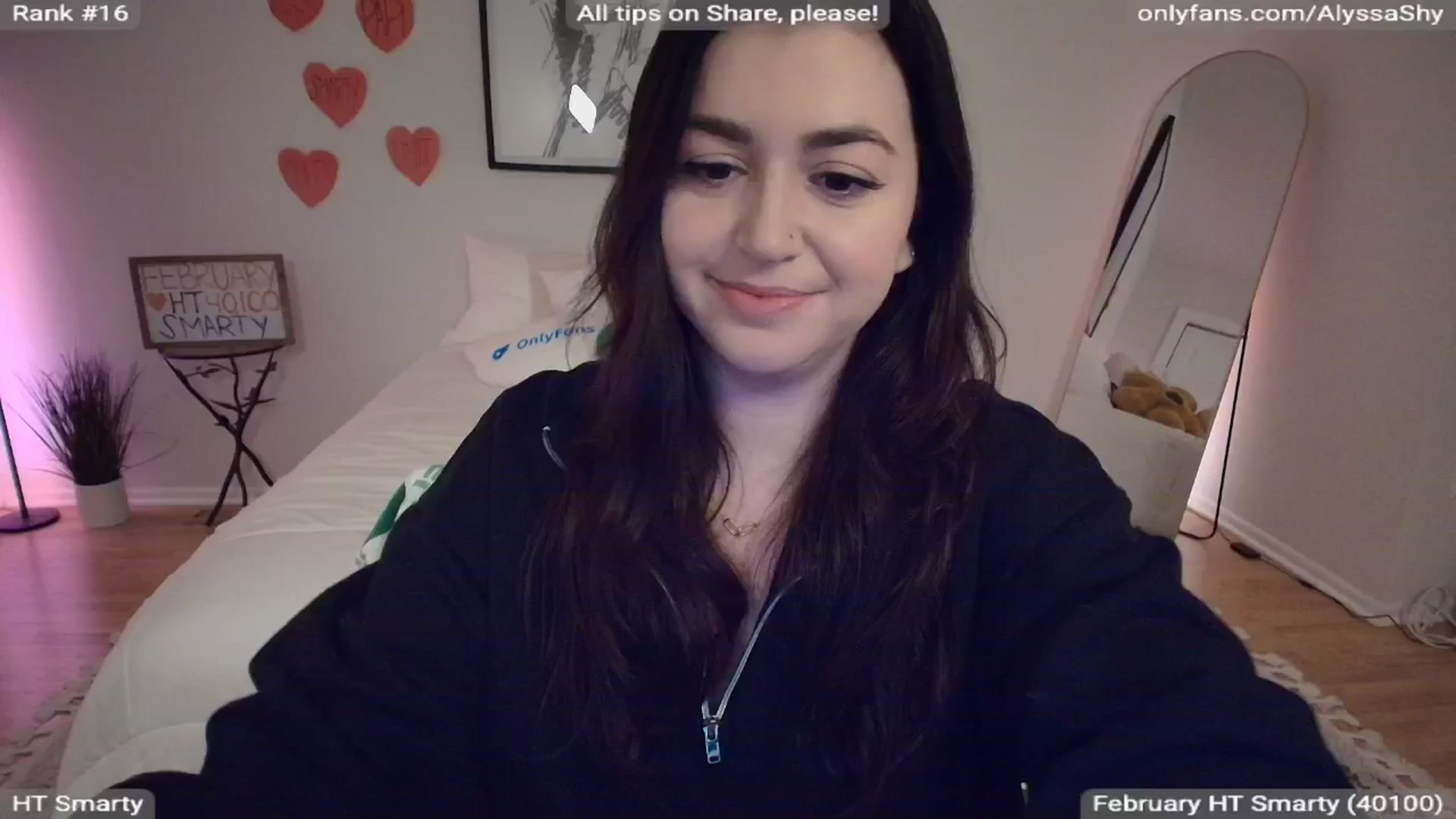 Gallery image thumbnail from AlyssaShy's myfreecams stream on, 02/16/2026, 24:01 image 13 of 20