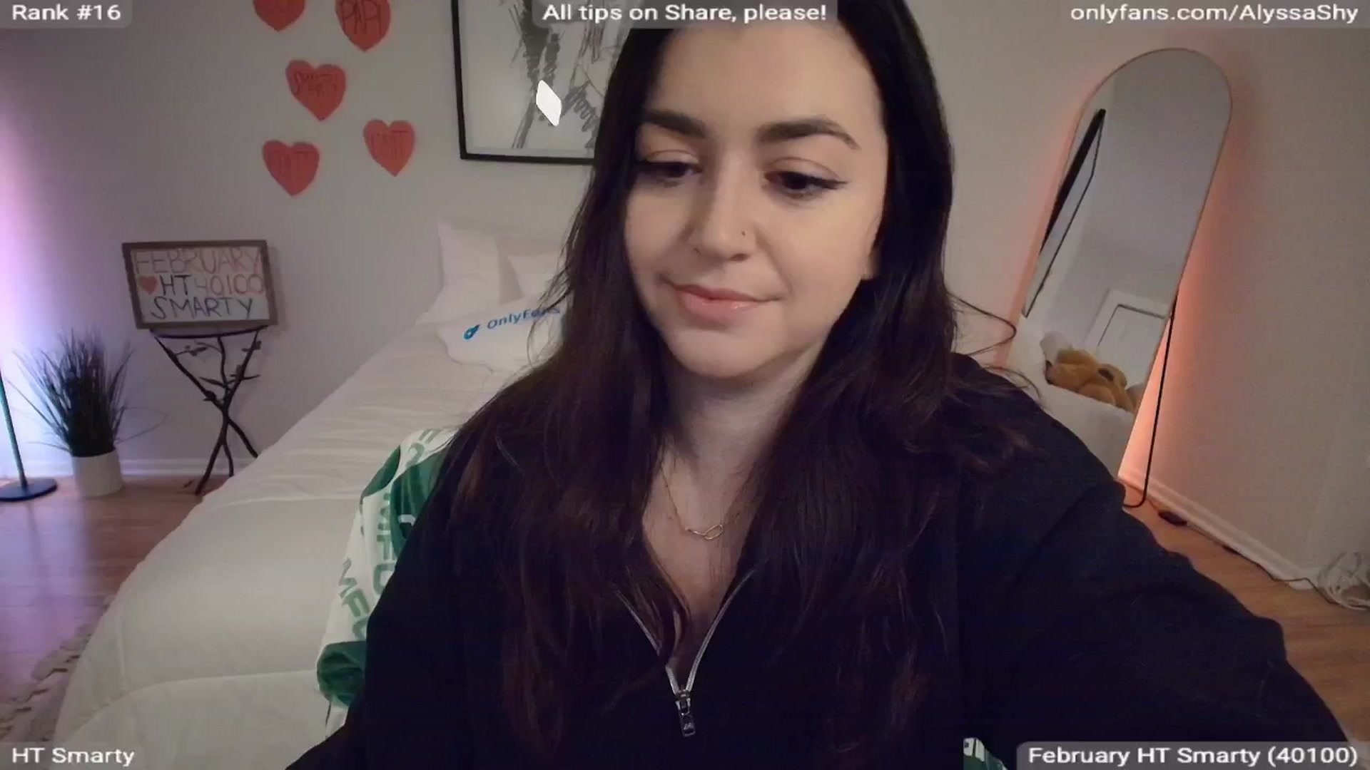 Gallery image thumbnail from AlyssaShy's myfreecams stream on, 02/16/2026, 24:01 image 10 of 20