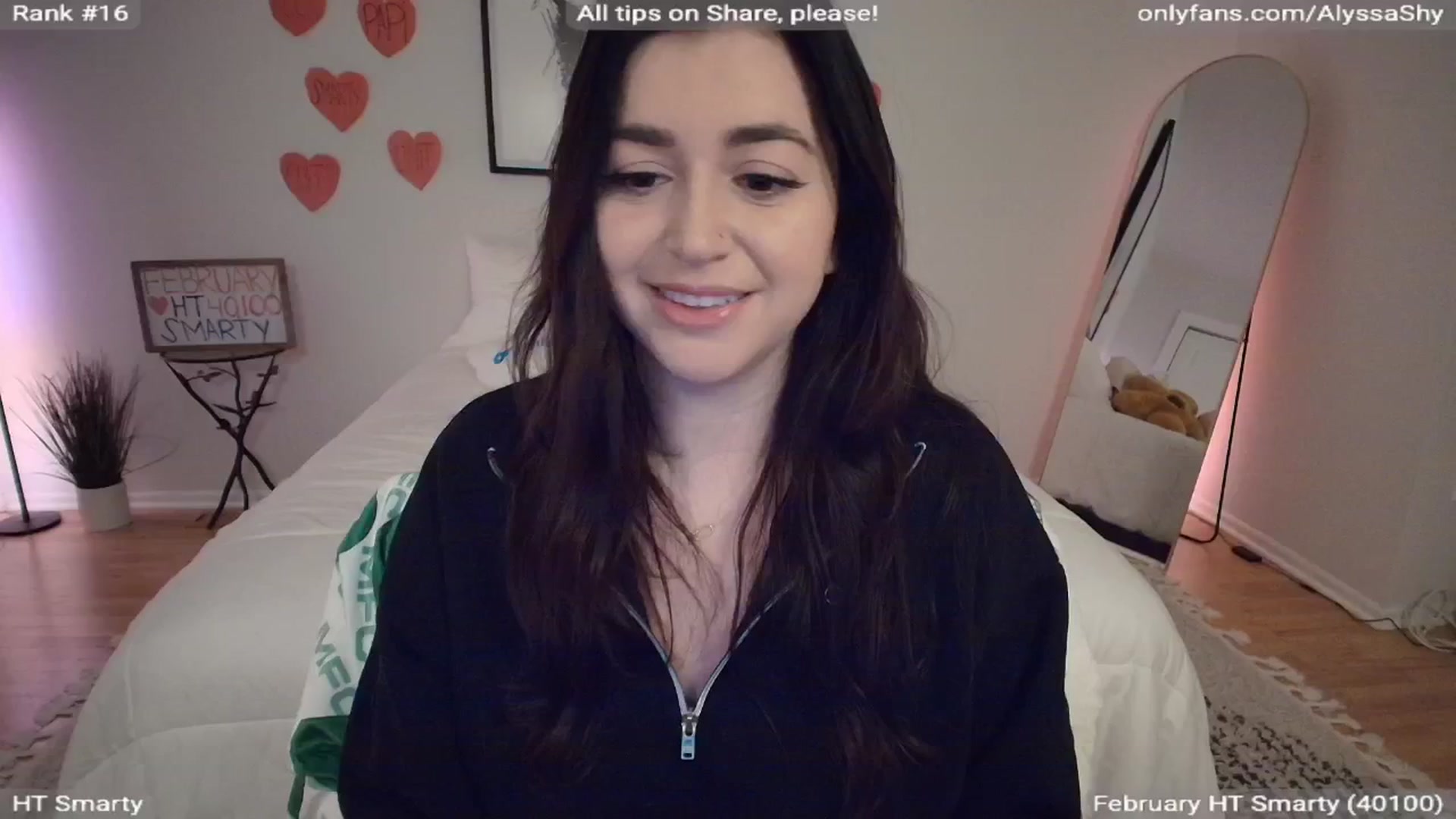 Gallery image thumbnail from AlyssaShy's myfreecams stream on, 02/16/2026, 24:01 image 6 of 20