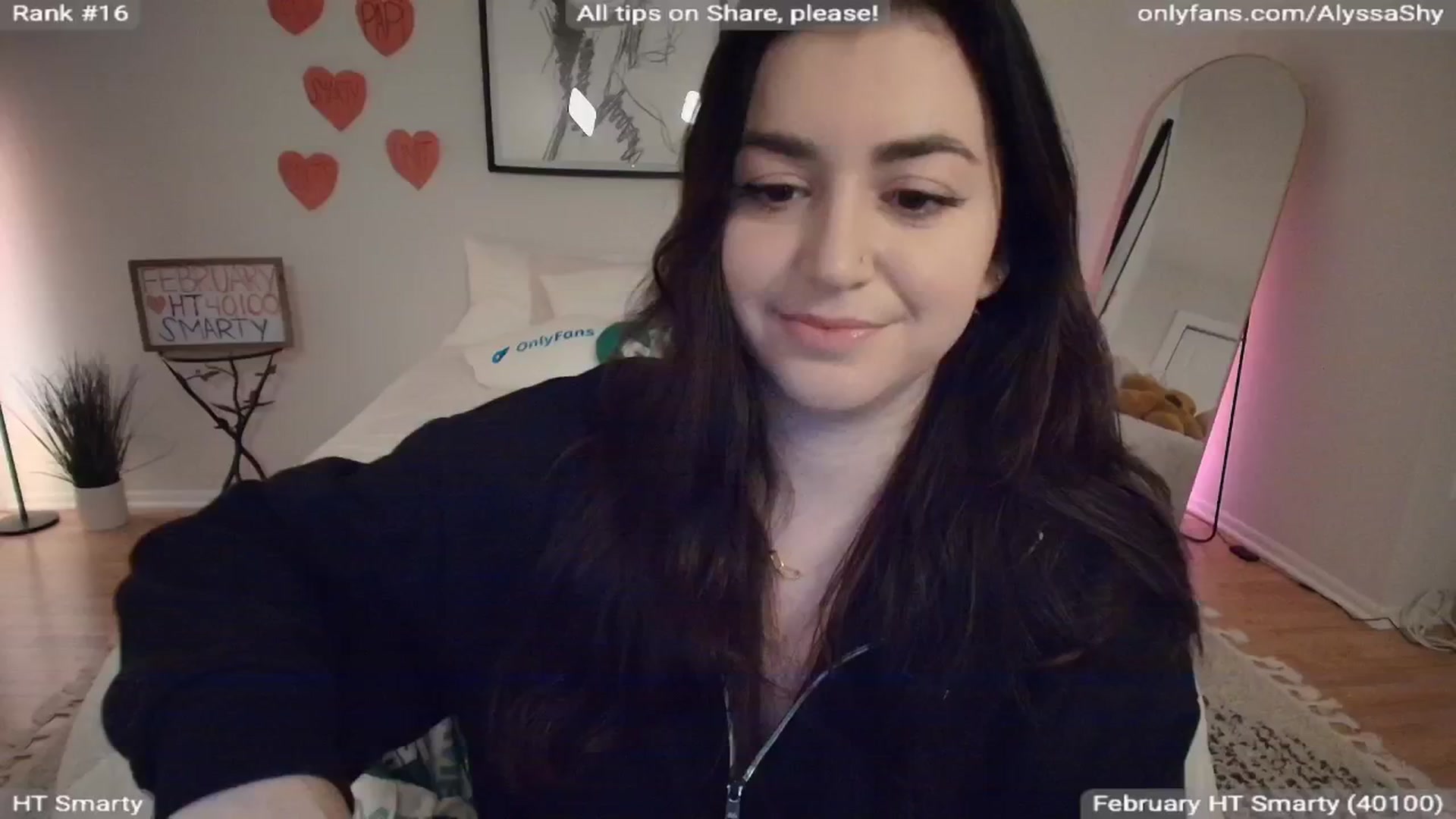 Gallery image thumbnail from AlyssaShy's myfreecams stream on, 02/16/2026, 24:01 image 16 of 20