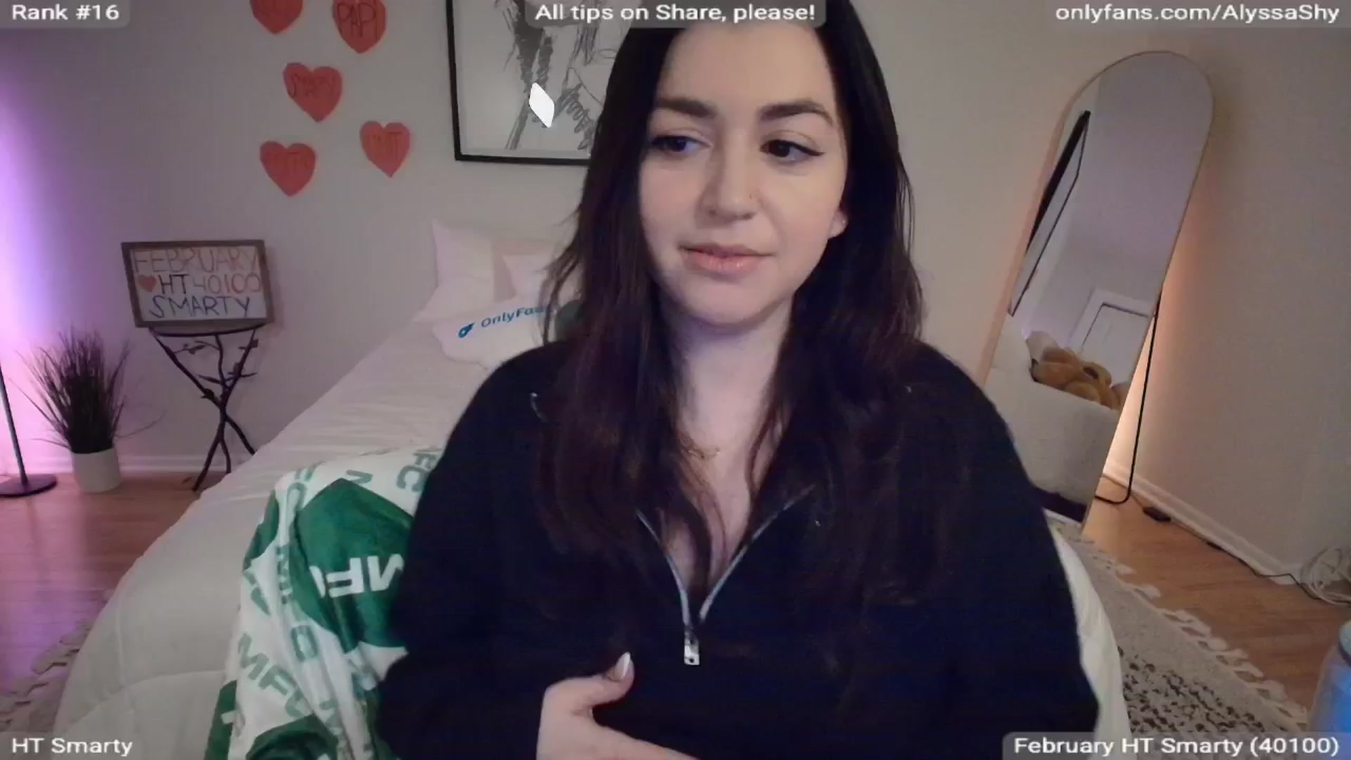 Gallery image thumbnail from AlyssaShy's myfreecams stream on, 02/16/2026, 24:01 image 3 of 20