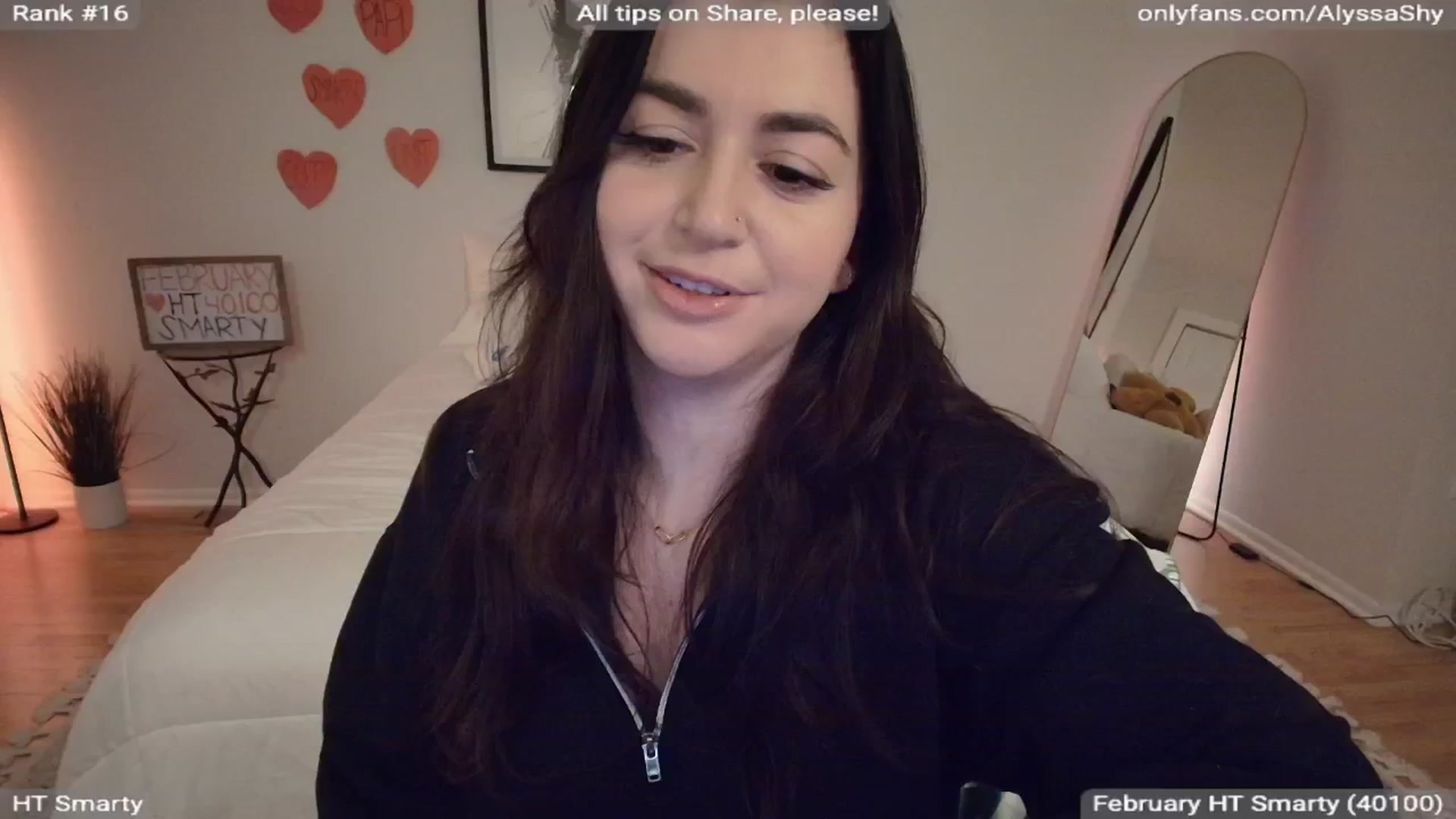 Gallery image thumbnail from AlyssaShy's myfreecams stream on, 02/16/2026, 24:01 image 19 of 20