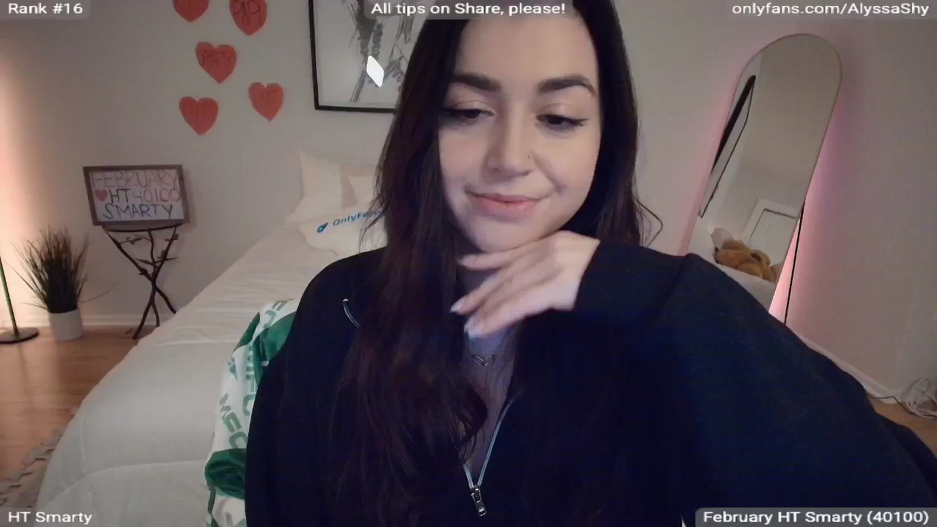 Gallery image thumbnail from AlyssaShy's myfreecams stream on, 02/16/2026, 24:01 image 12 of 20