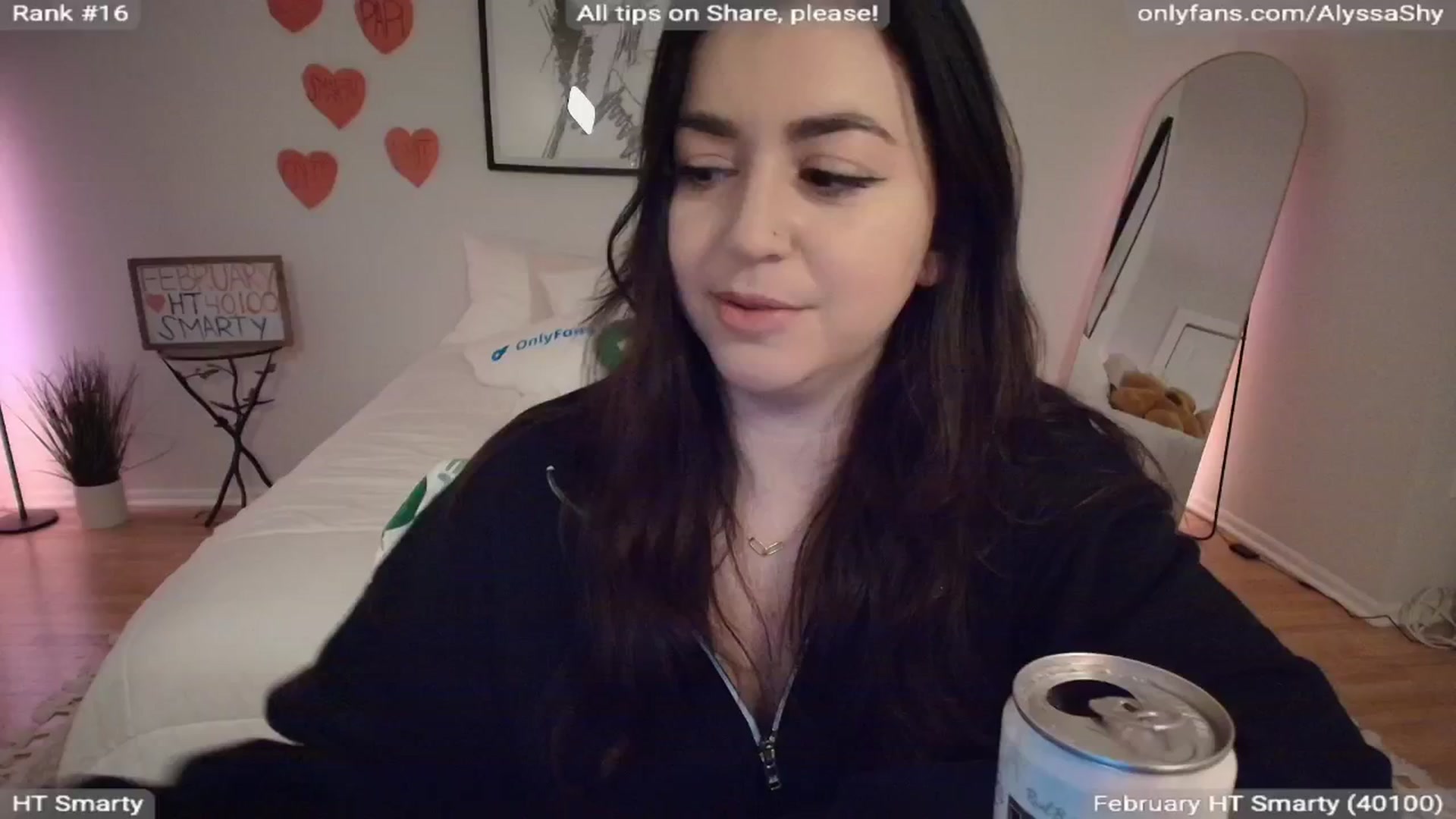 Gallery image thumbnail from AlyssaShy's myfreecams stream on, 02/16/2026, 24:01 image 20 of 20