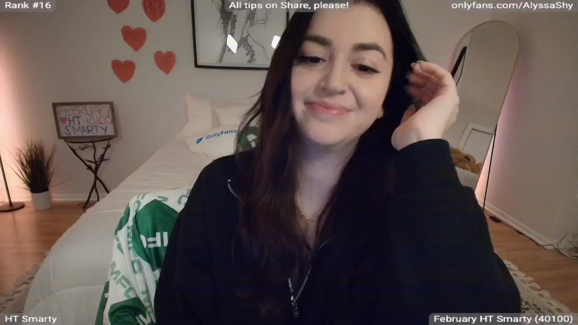 Gallery image thumbnail from AlyssaShy's myfreecams stream on, 02/16/2026, 24:01 image 1 of 20
