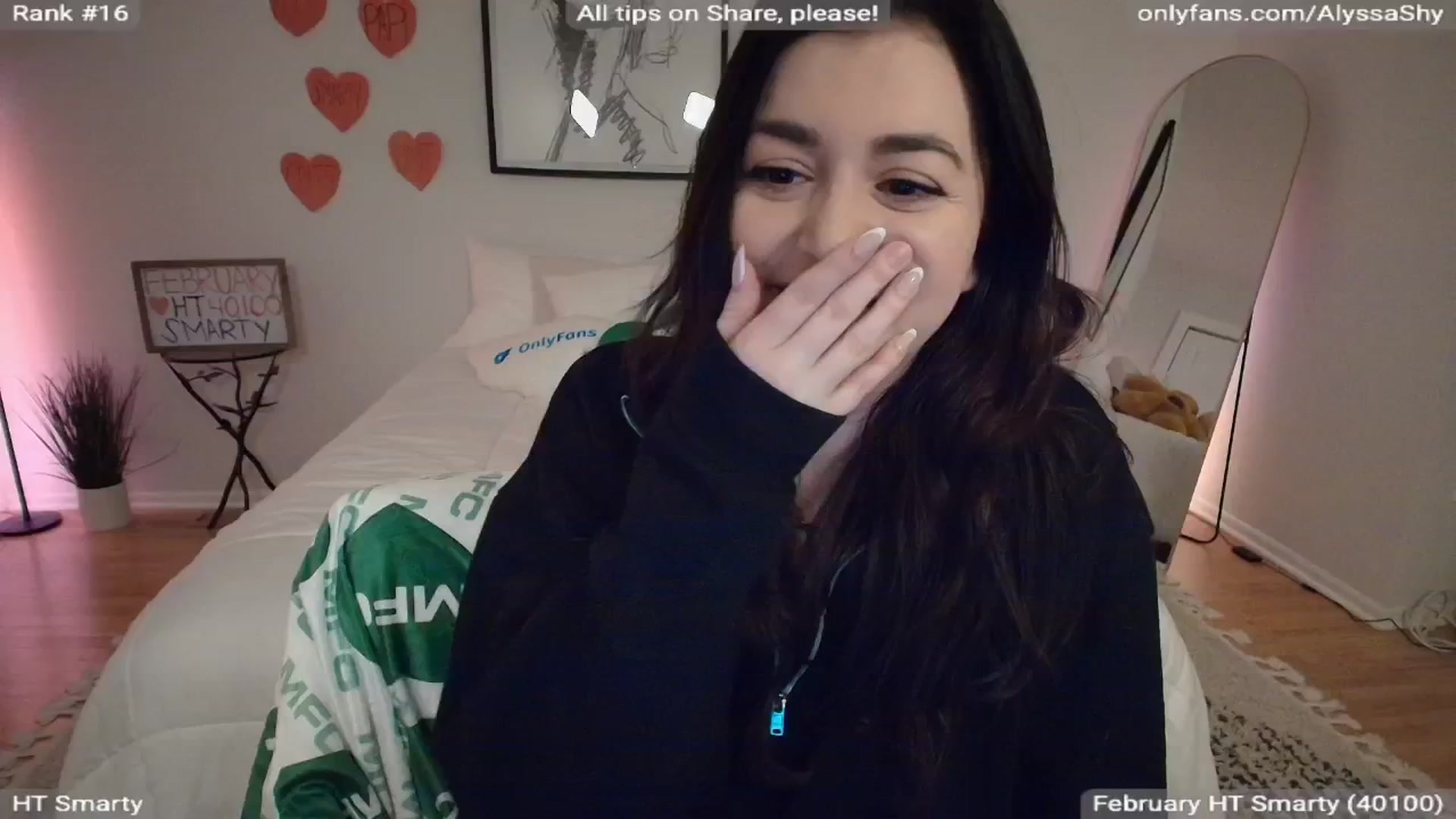 Gallery image thumbnail from AlyssaShy's myfreecams stream on, 02/16/2026, 24:01 image 2 of 20