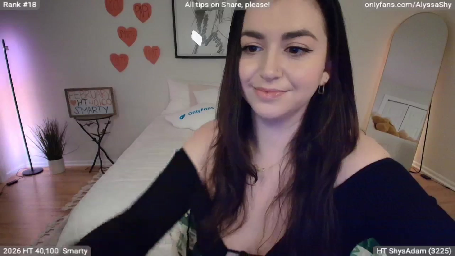 Gallery image thumbnail from AlyssaShy's myfreecams stream on, 02/19/2026, 23:49 image 10 of 20