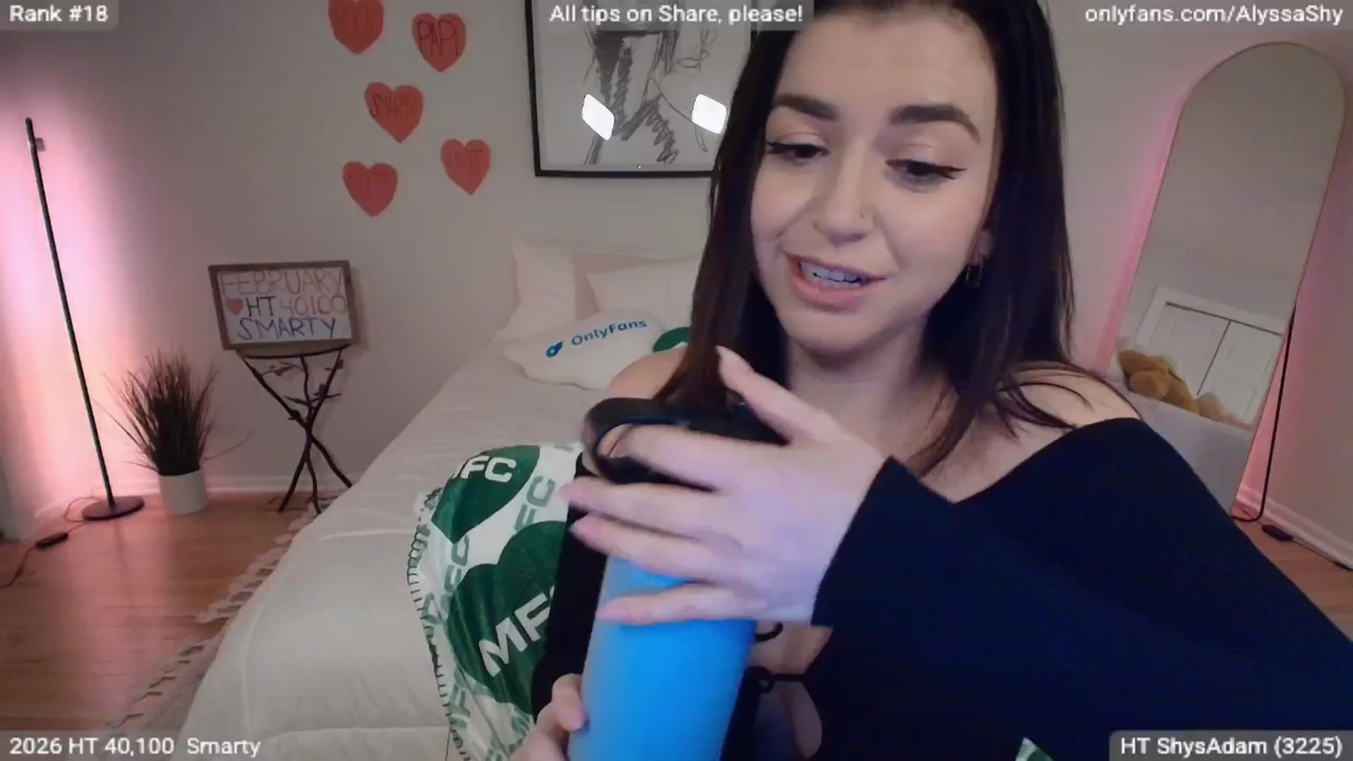 Gallery image thumbnail from AlyssaShy's myfreecams stream on, 02/19/2026, 23:49 image 7 of 20