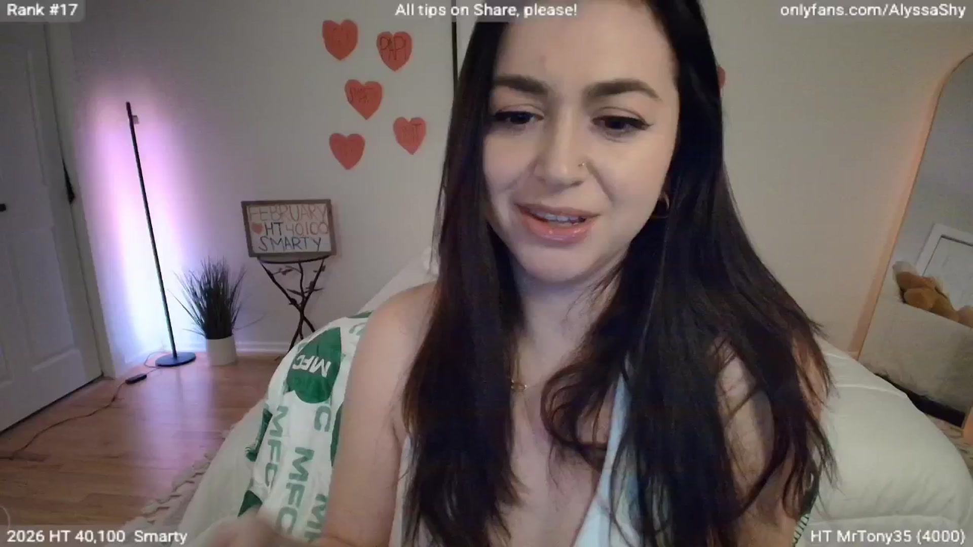 Gallery image thumbnail from AlyssaShy's myfreecams stream on, 02/26/2026, 24:20 image 12 of 20