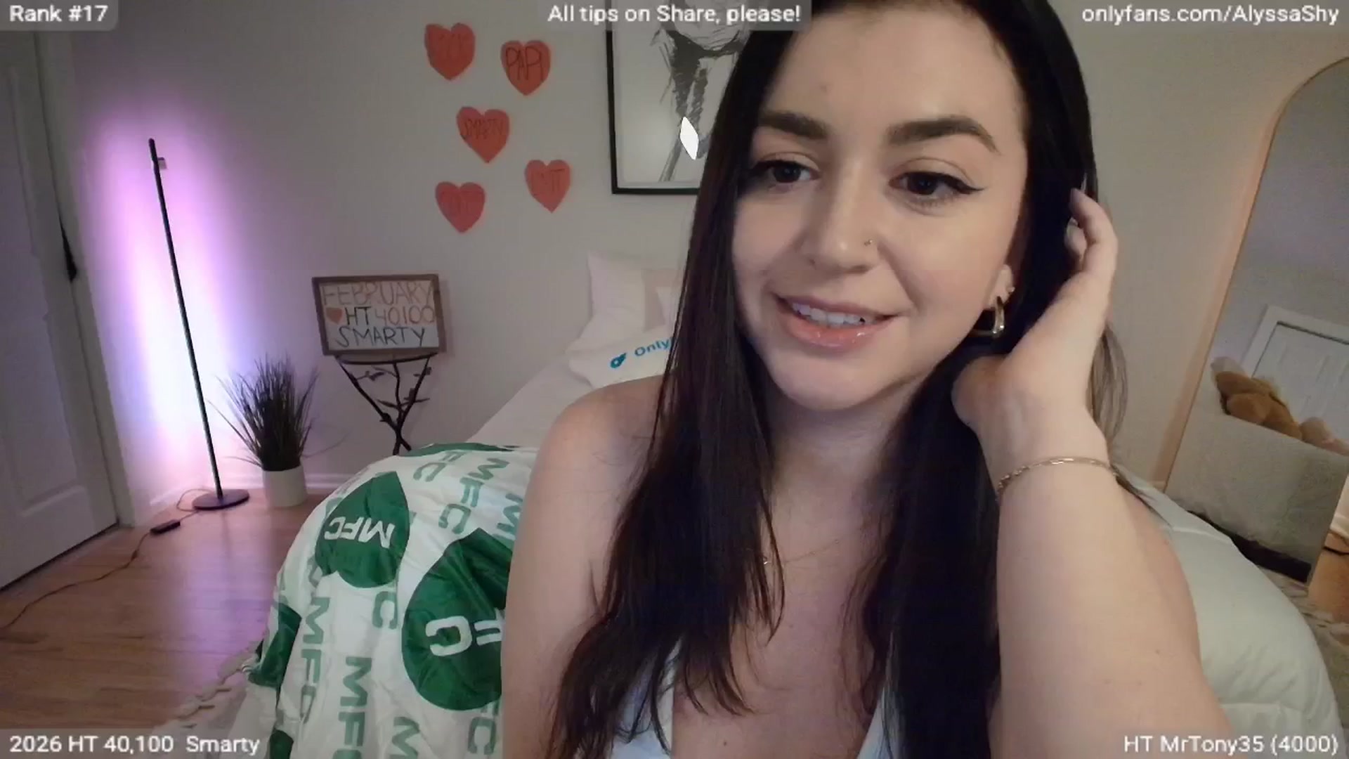 Gallery image thumbnail from AlyssaShy's myfreecams stream on, 02/26/2026, 24:20 image 5 of 20
