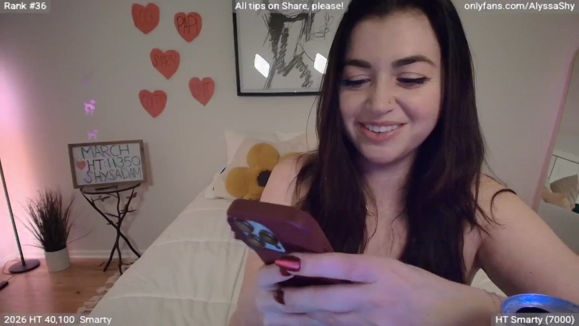 Gallery image thumbnail from AlyssaShy's myfreecams stream on, 03/07/2026, 24:02 image 18 of 20