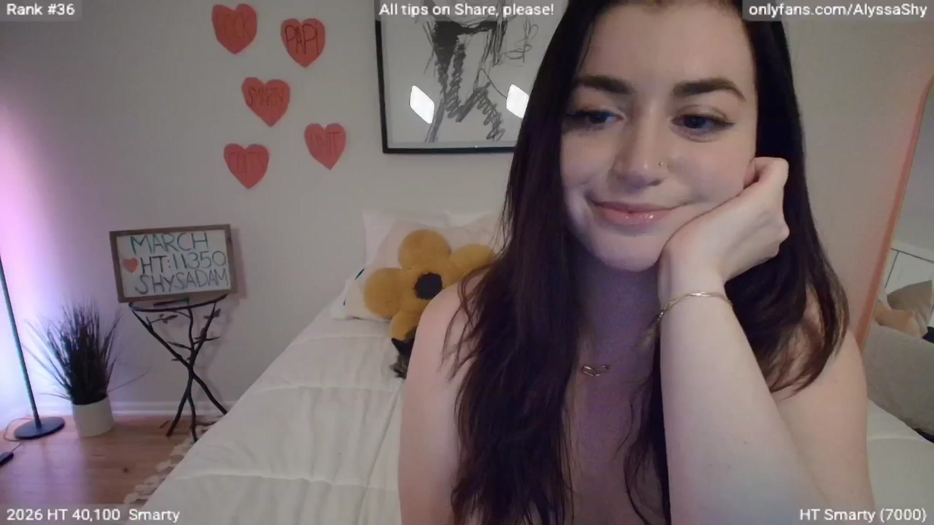 Gallery image thumbnail from AlyssaShy's myfreecams stream on, 03/07/2026, 04:14 image 9 of 20