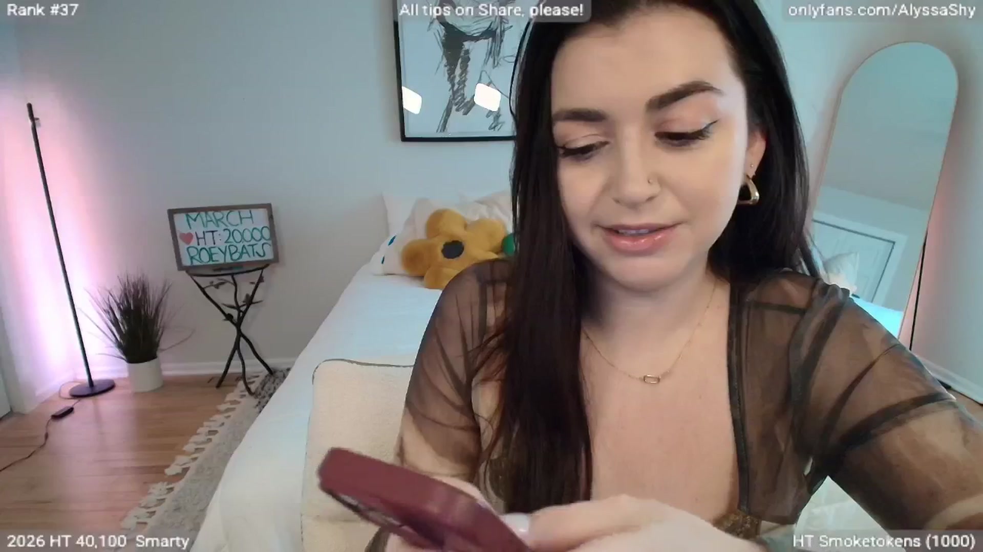 Gallery image thumbnail from AlyssaShy's myfreecams stream on, 03/11/2026, 22:58 image 14 of 20