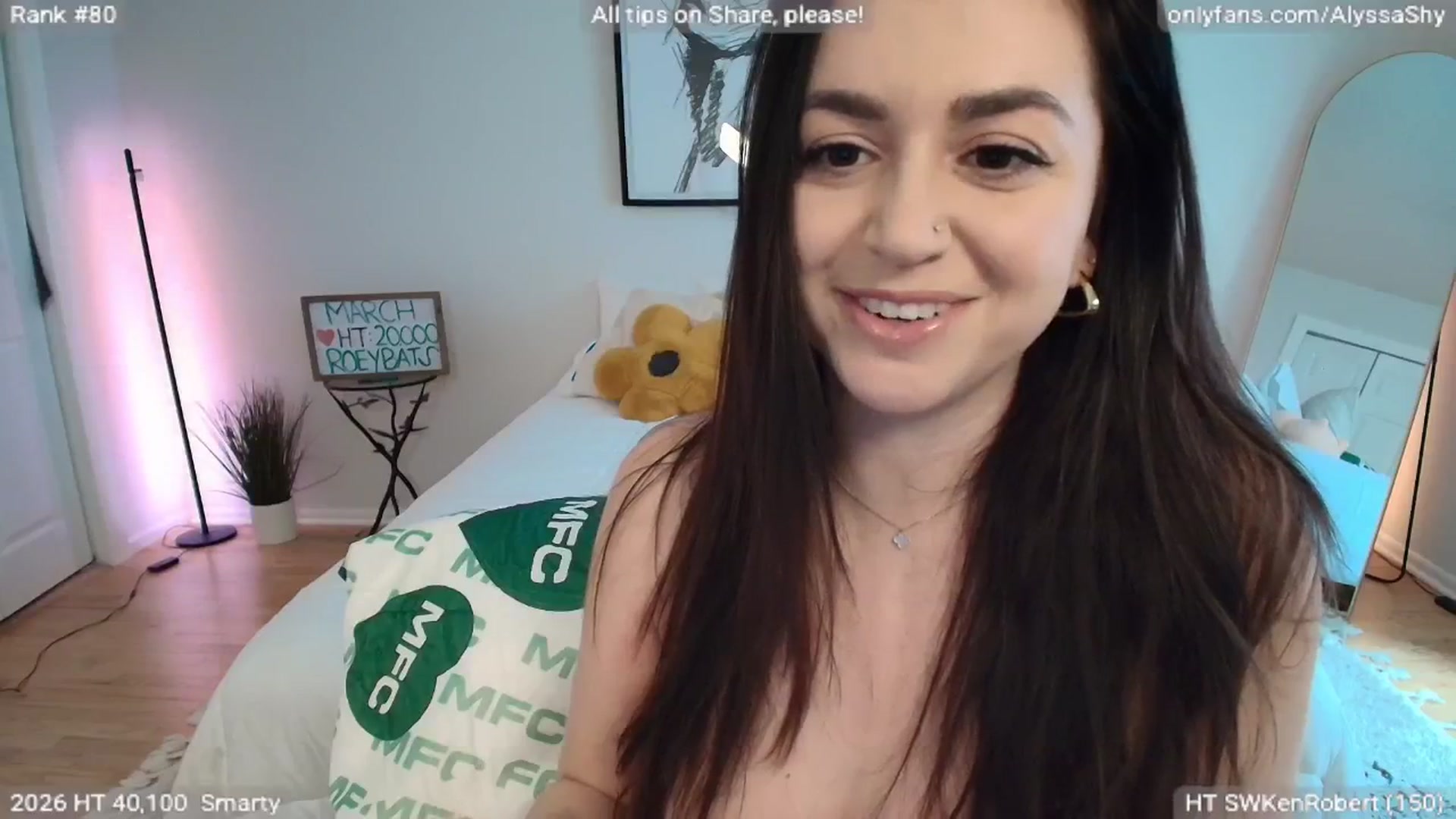 Gallery image thumbnail from AlyssaShy's myfreecams stream on, 03/17/2026, 22:03 image 8 of 20