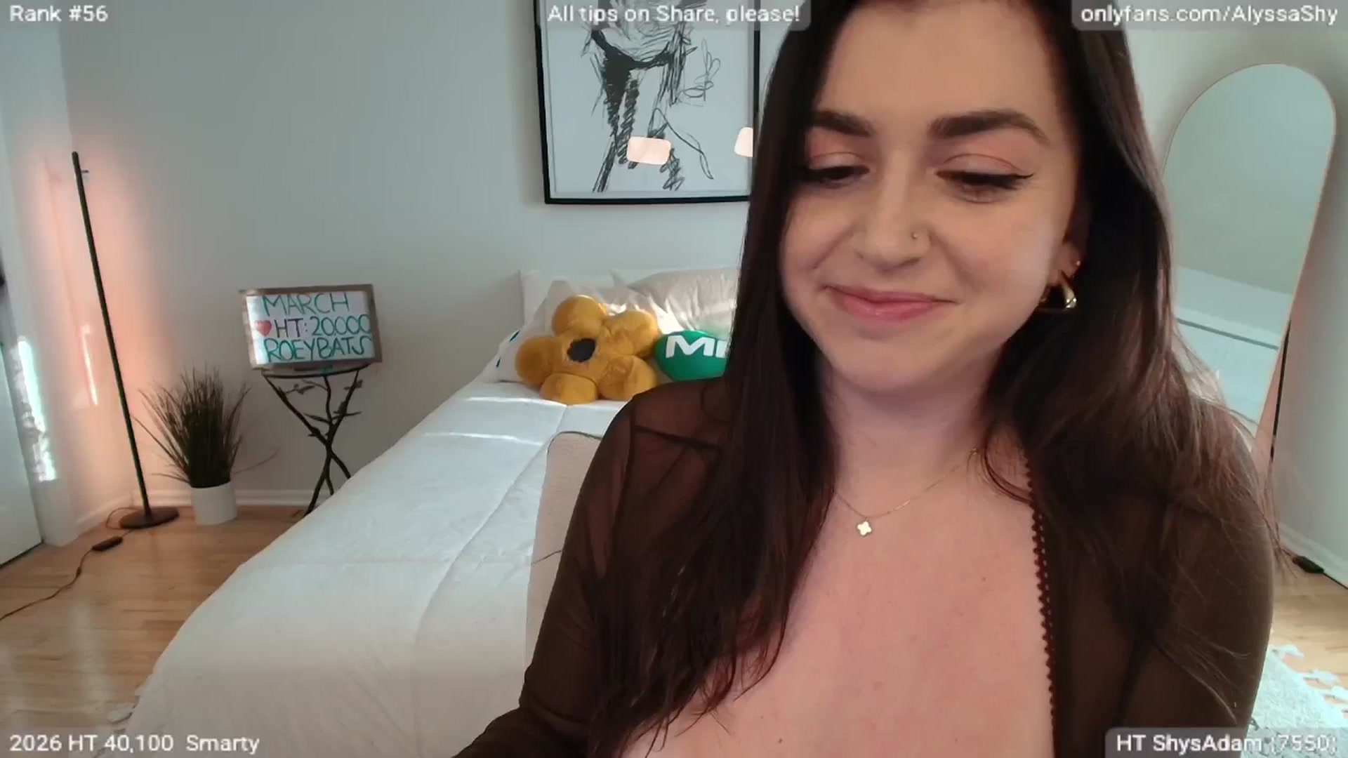 Gallery image thumbnail from AlyssaShy's myfreecams stream on, 03/18/2026, 22:49 image 4 of 20