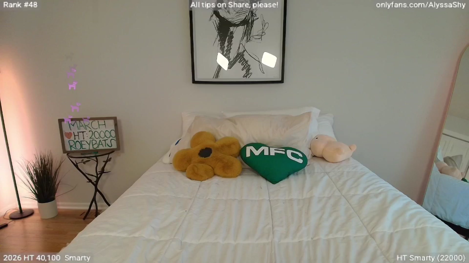 Gallery image thumbnail from AlyssaShy's myfreecams stream on, 03/20/2026, 22:24 image 10 of 20