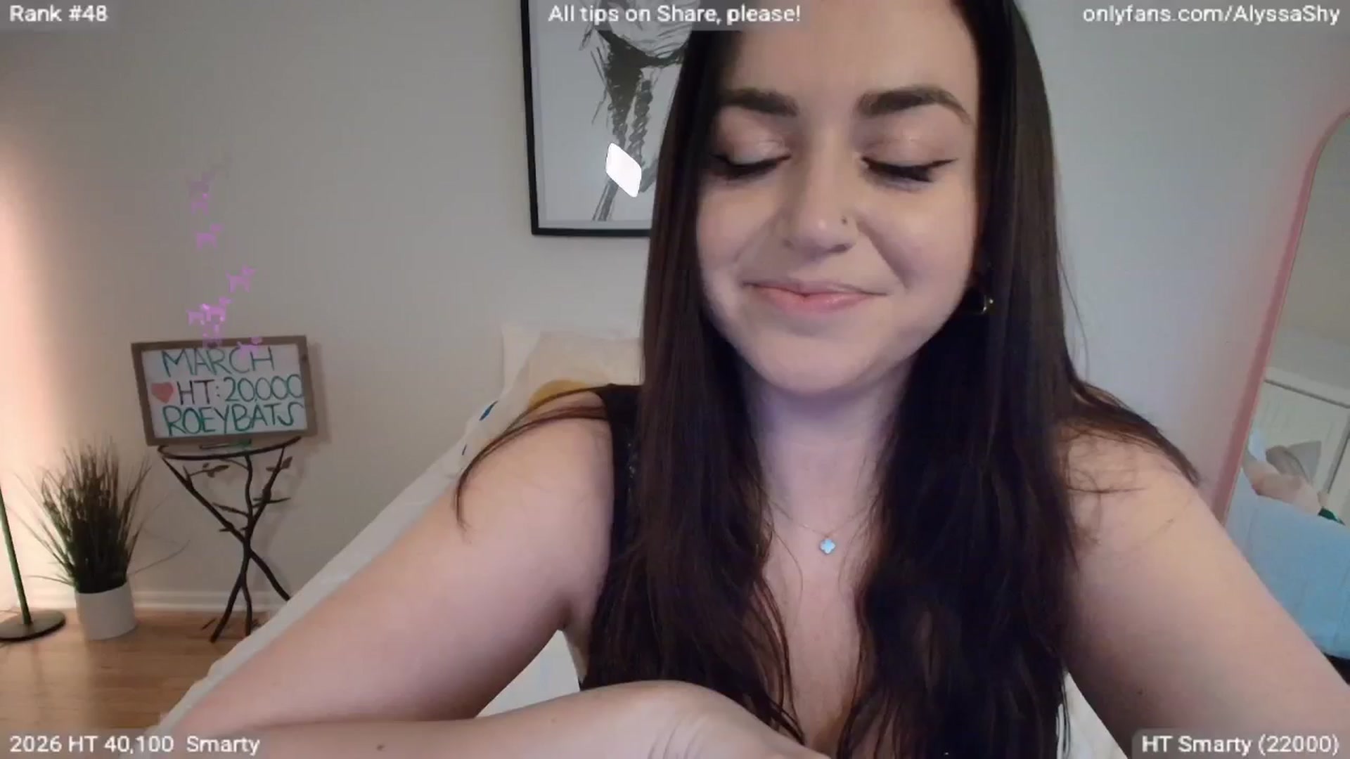 Gallery image thumbnail from AlyssaShy's myfreecams stream on, 03/20/2026, 22:24 image 17 of 20