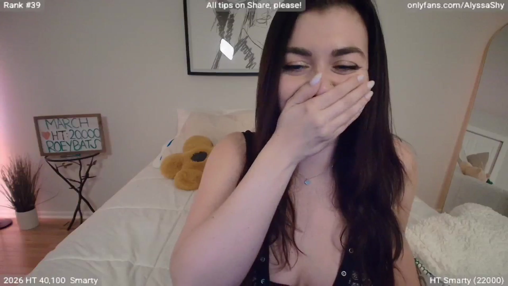 Gallery image thumbnail from AlyssaShy's myfreecams stream on, 03/21/2026, 03:47 image 7 of 20