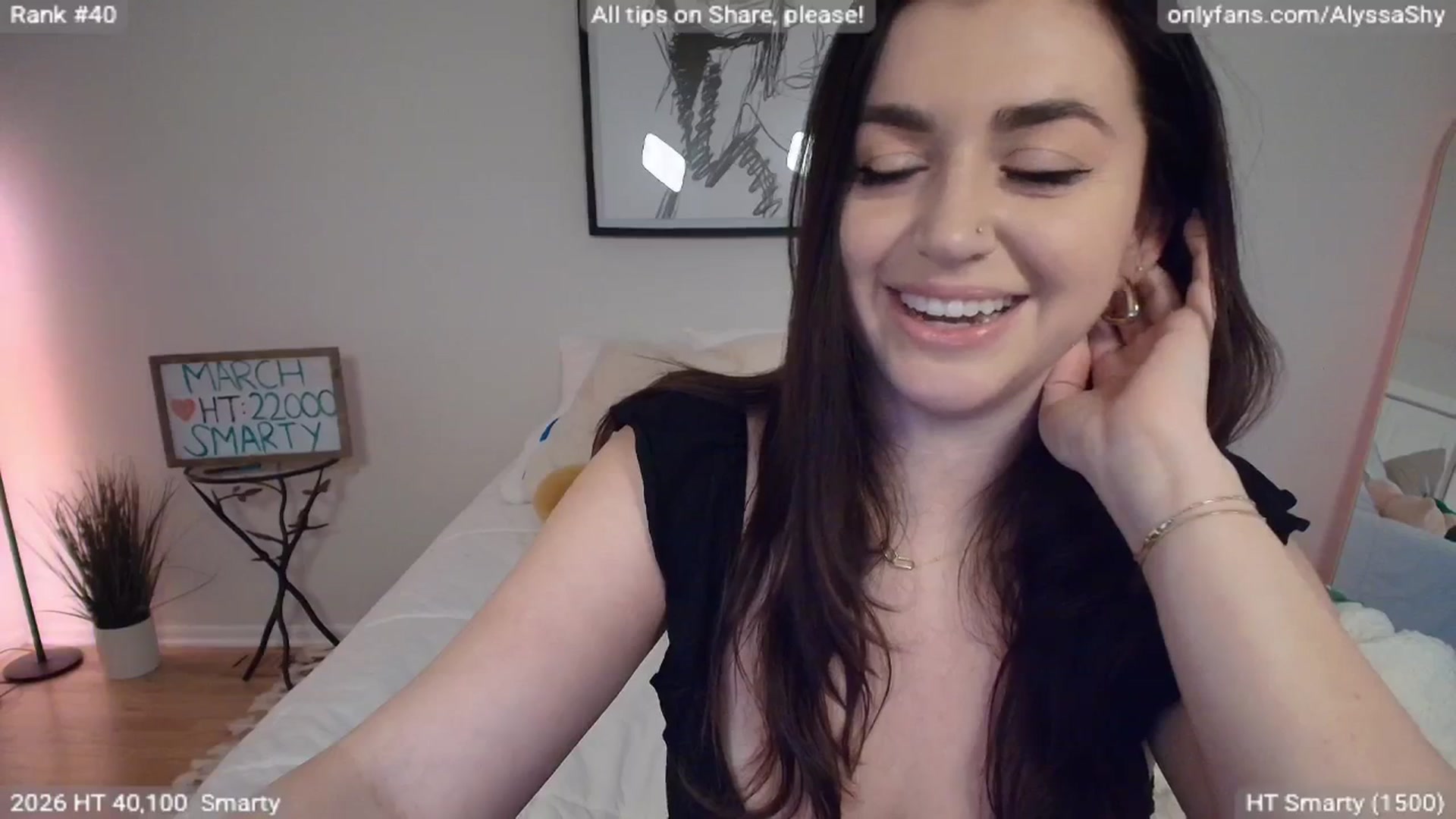Gallery image thumbnail from AlyssaShy's myfreecams stream on, 03/22/2026, 02:13 image 6 of 20