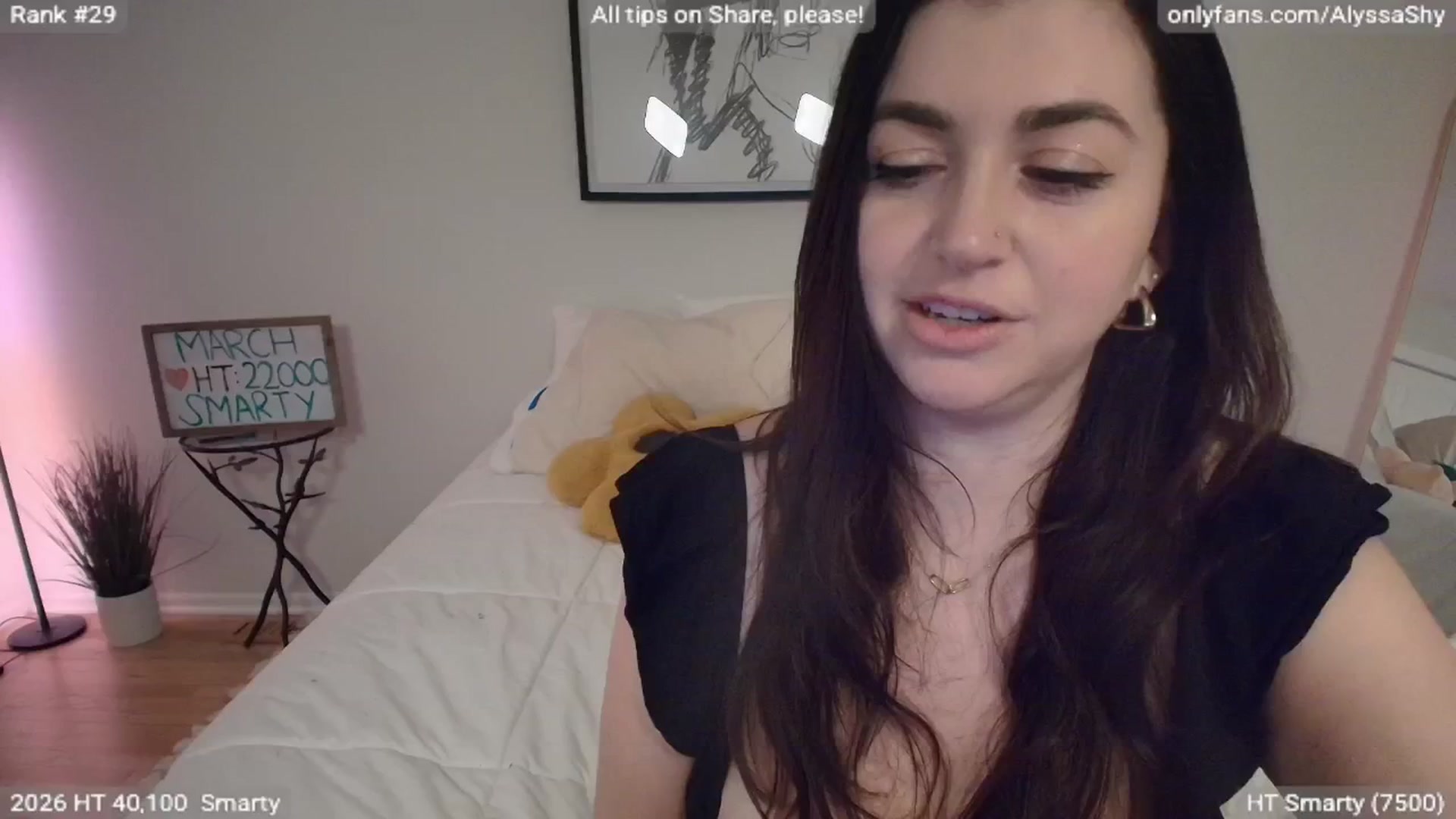 Gallery image thumbnail from AlyssaShy's myfreecams stream on, 03/22/2026, 06:35 image 7 of 20
