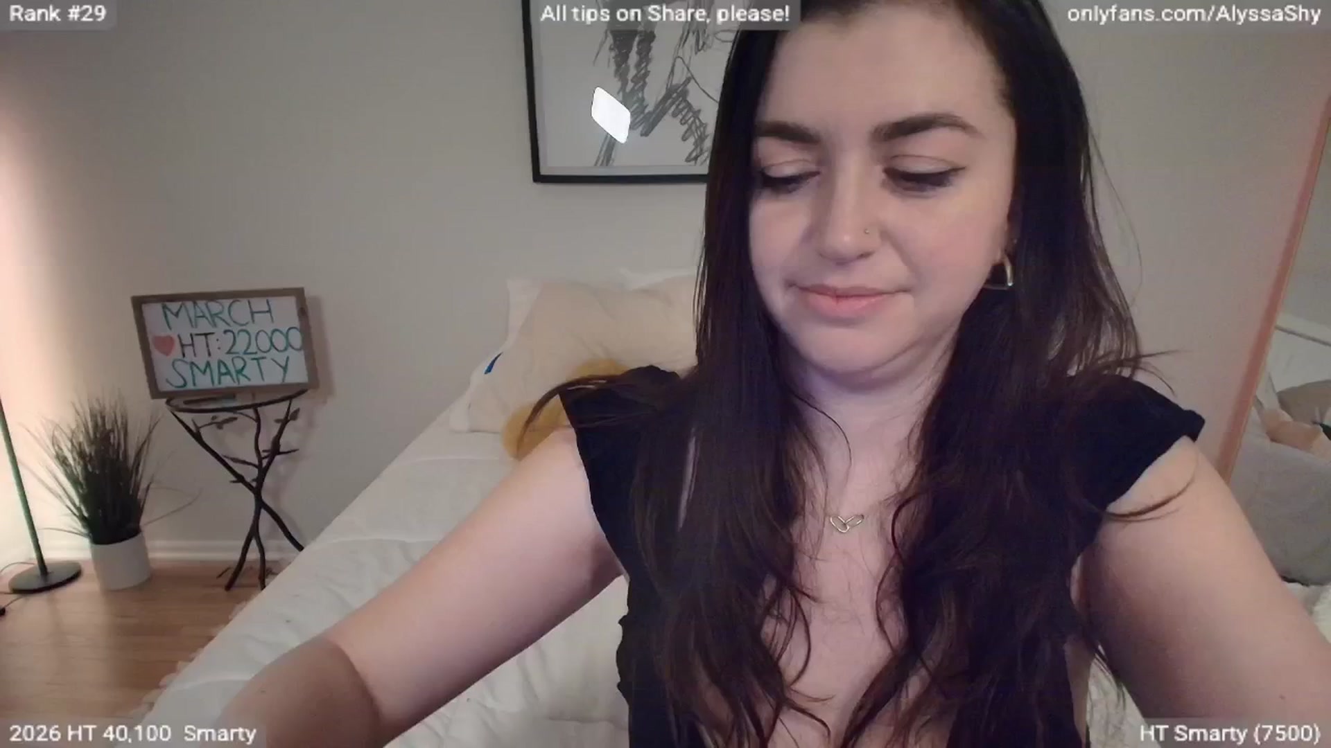 Gallery image thumbnail from AlyssaShy's myfreecams stream on, 03/22/2026, 06:35 image 6 of 20