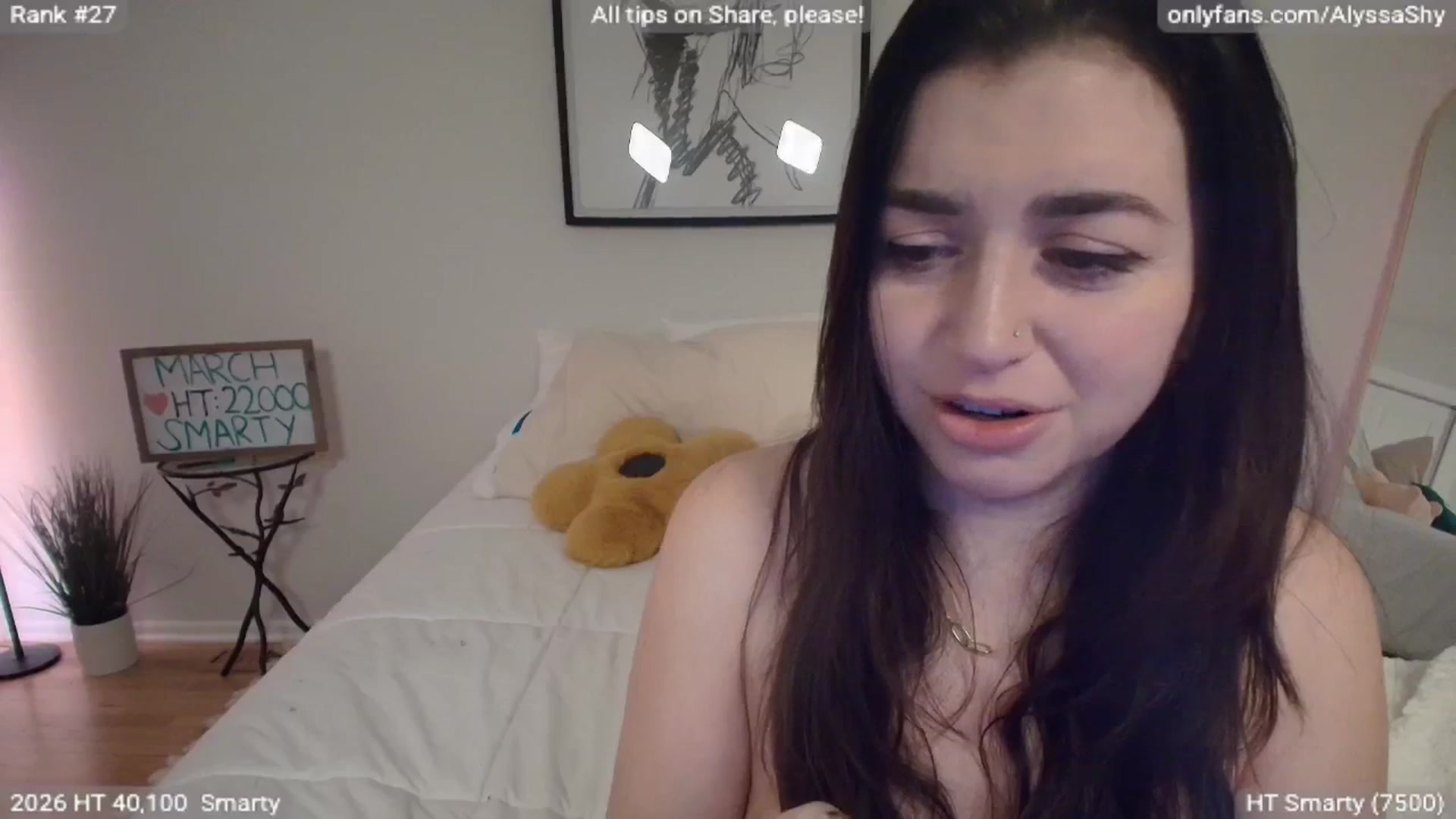 Gallery image thumbnail from AlyssaShy's myfreecams stream on, 03/22/2026, 06:35 image 20 of 20