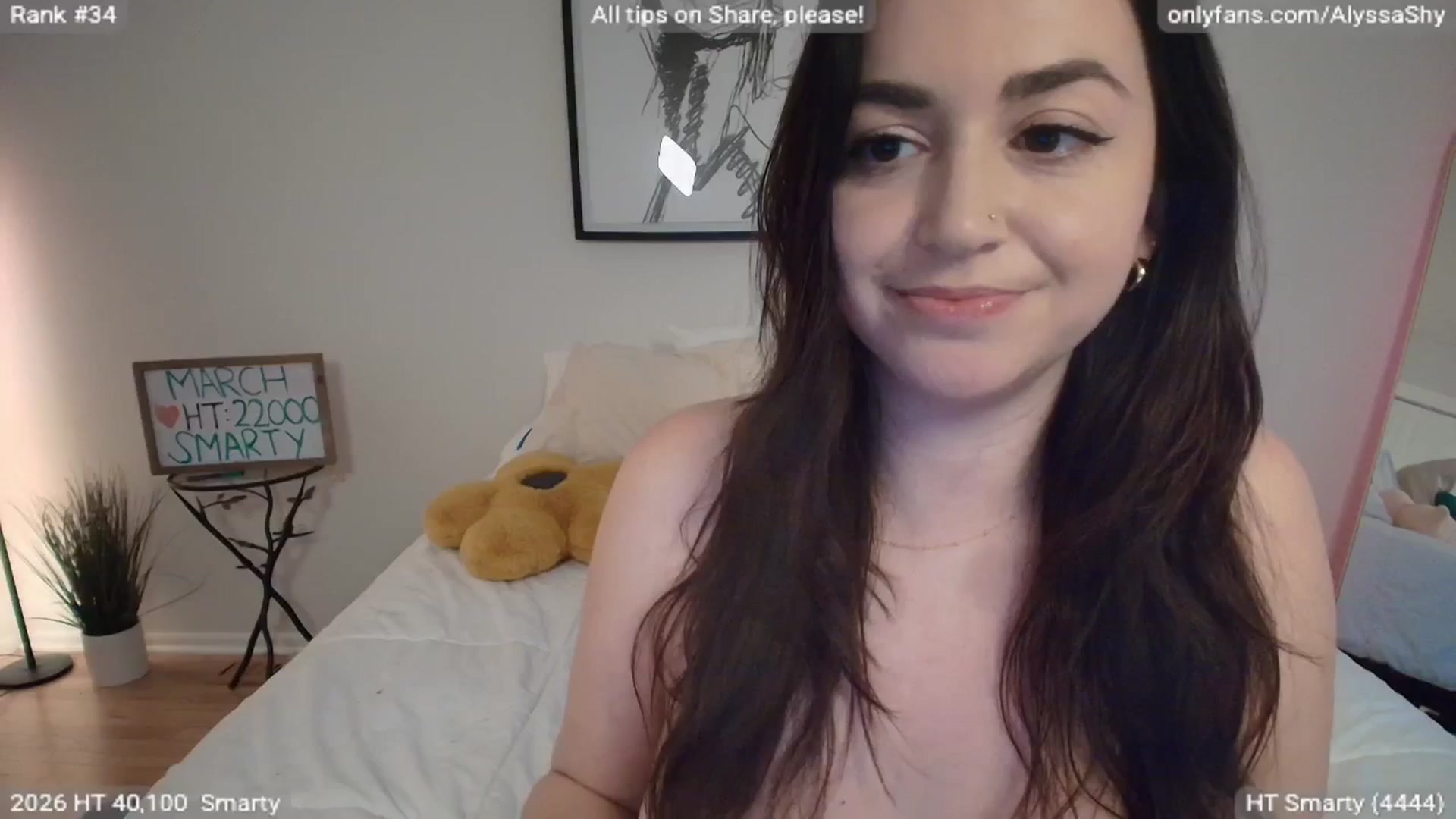 Gallery image thumbnail from AlyssaShy's myfreecams stream on, 03/25/2026, 23:17 image 19 of 20