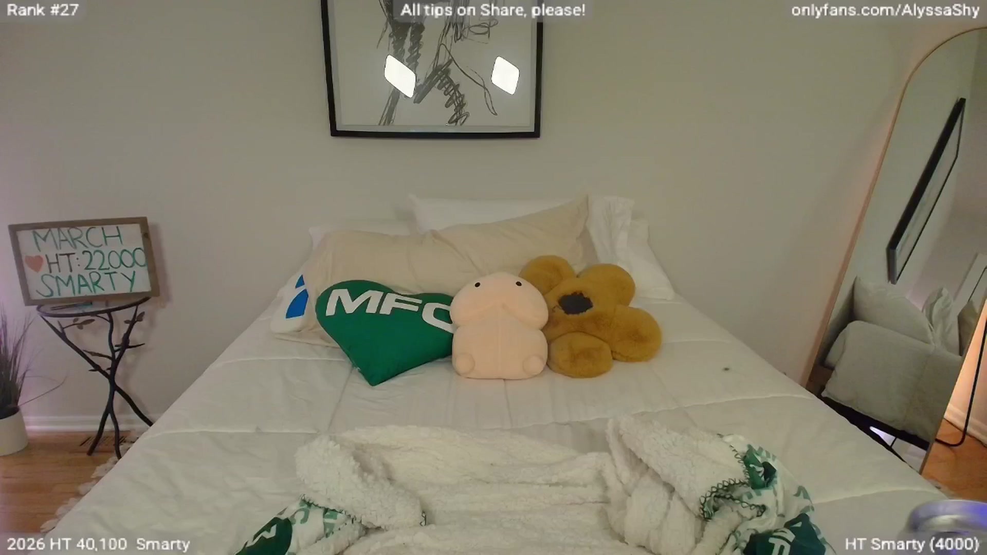 Gallery image thumbnail from AlyssaShy's myfreecams stream on, 03/28/2026, 04:07 image 4 of 20