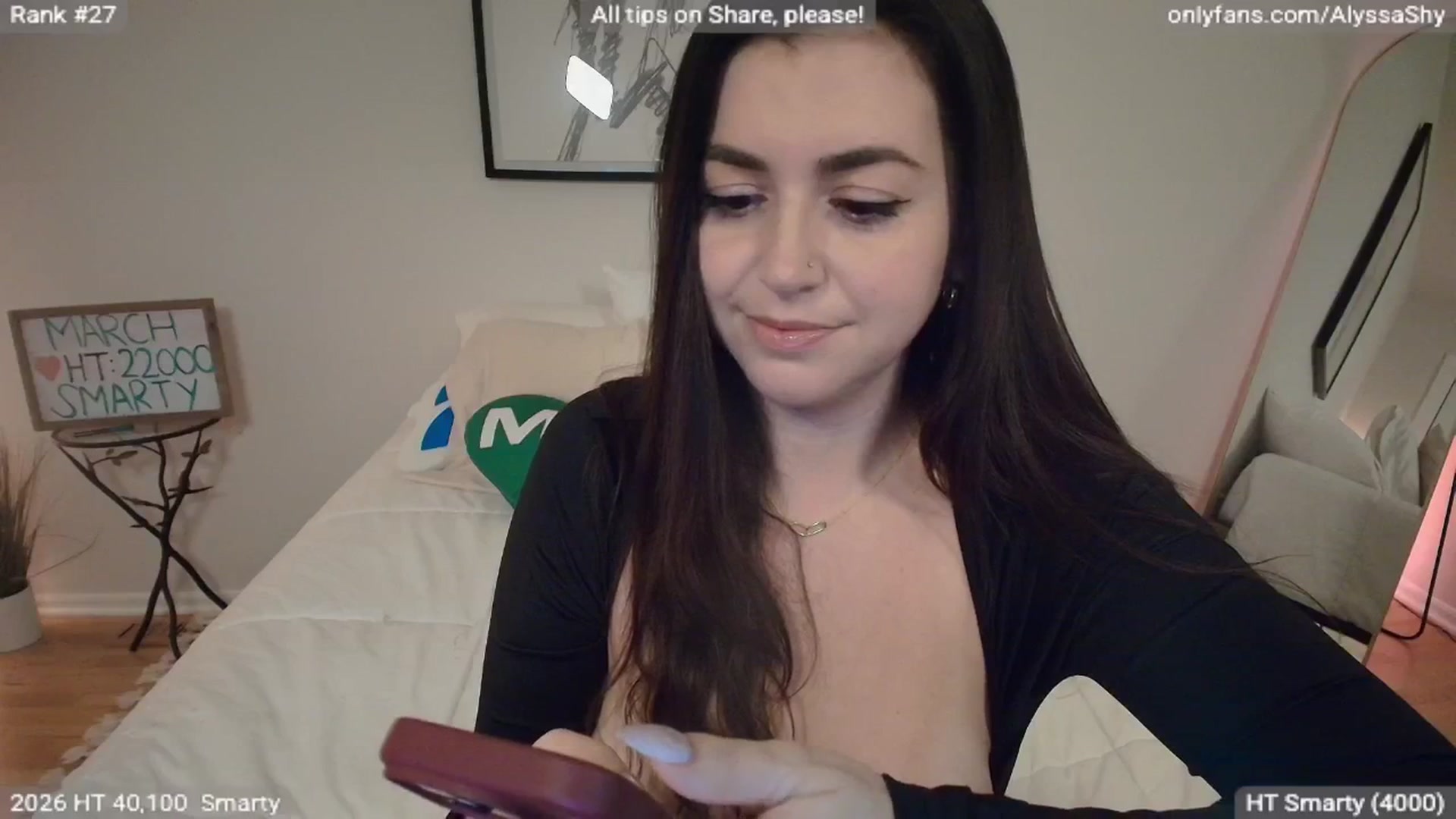 Gallery image thumbnail from AlyssaShy's myfreecams stream on, 03/28/2026, 04:07 image 9 of 20