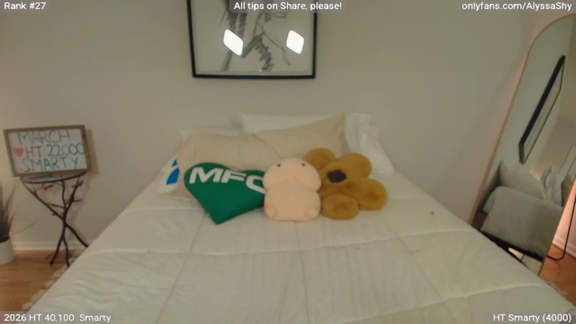 Gallery image thumbnail from AlyssaShy's myfreecams stream on, 03/28/2026, 04:07 image 12 of 20