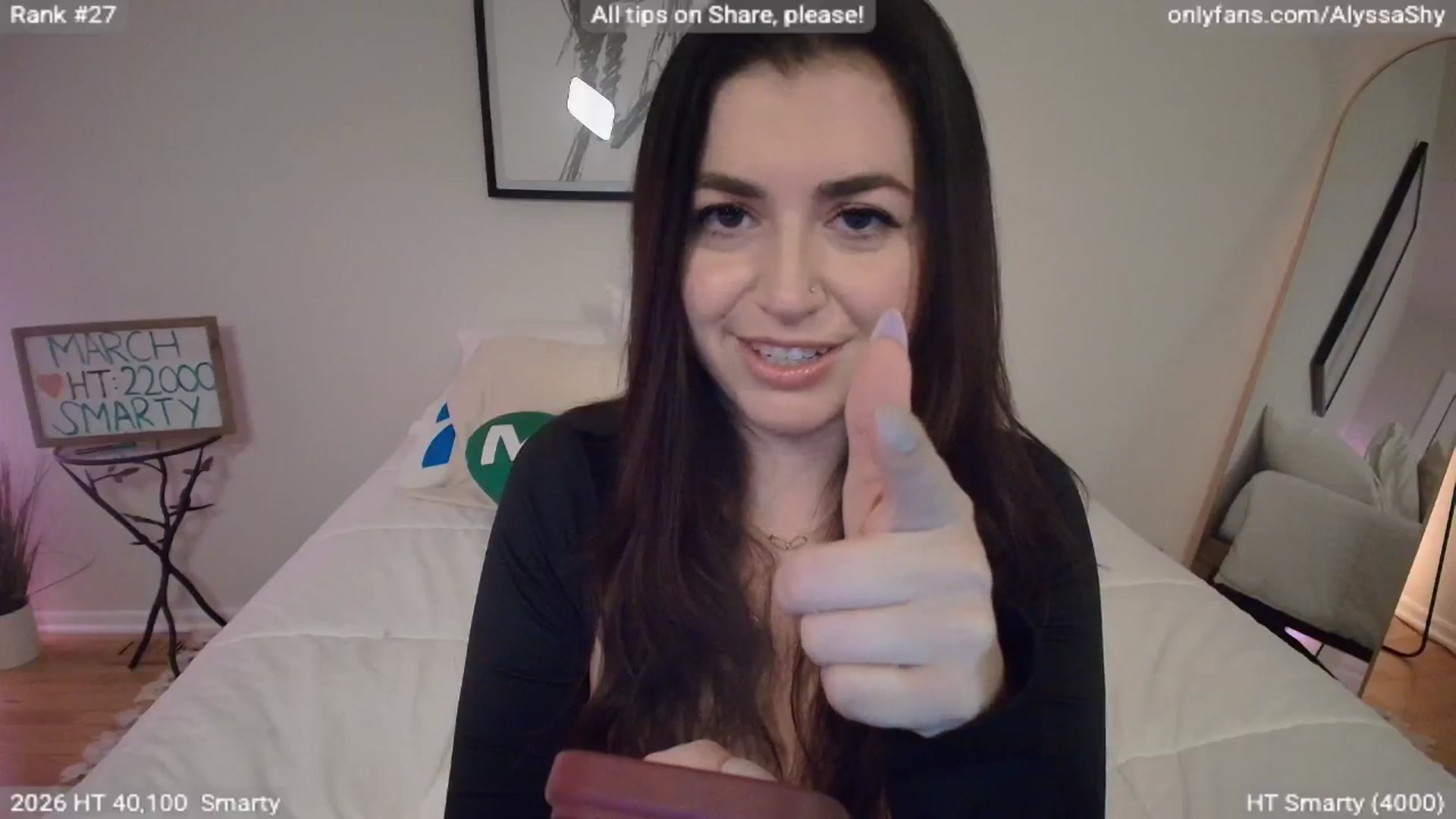 Gallery image thumbnail from AlyssaShy's myfreecams stream on, 03/28/2026, 04:07 image 10 of 20
