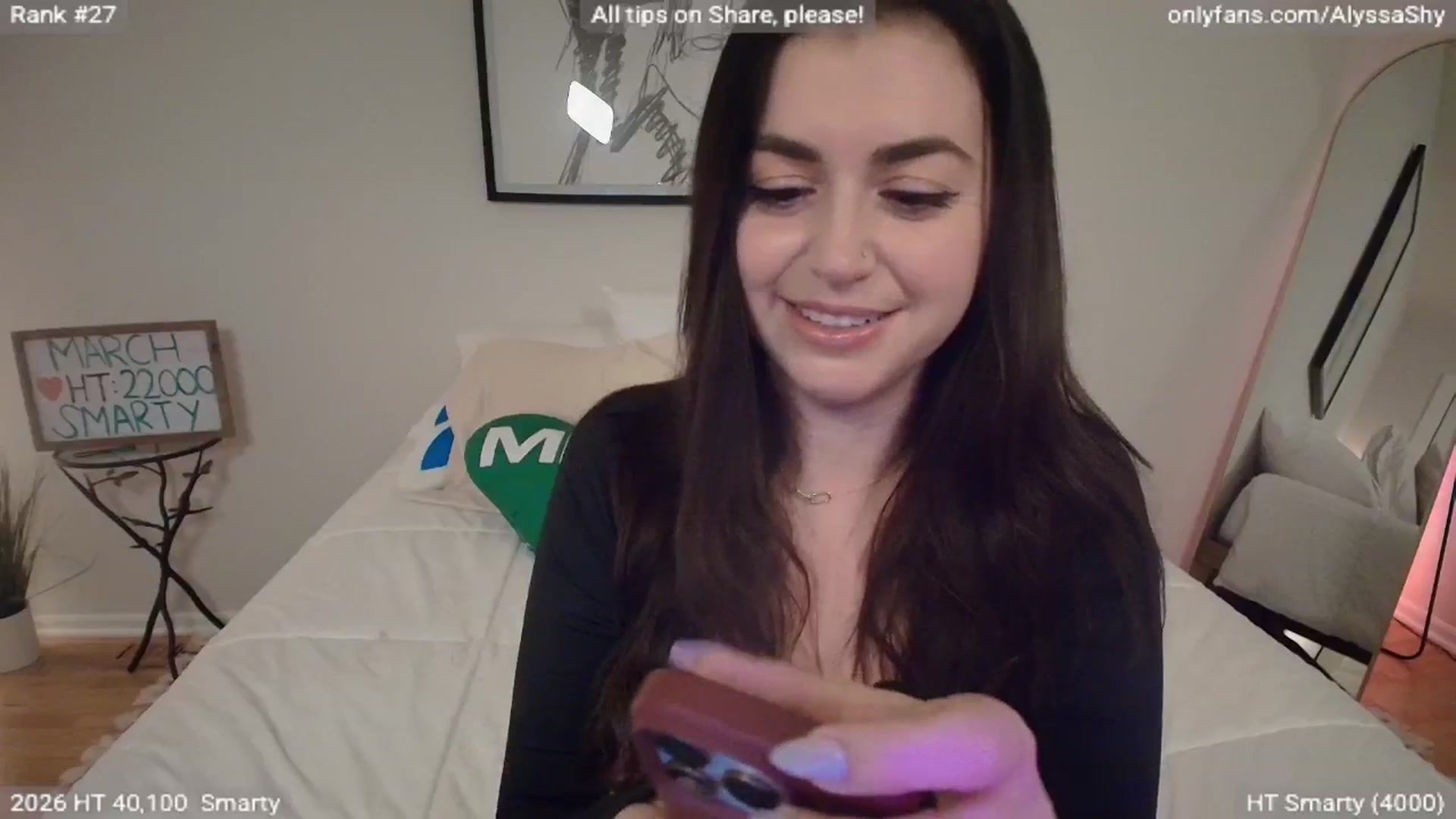Gallery image thumbnail from AlyssaShy's myfreecams stream on, 03/28/2026, 04:07 image 3 of 20