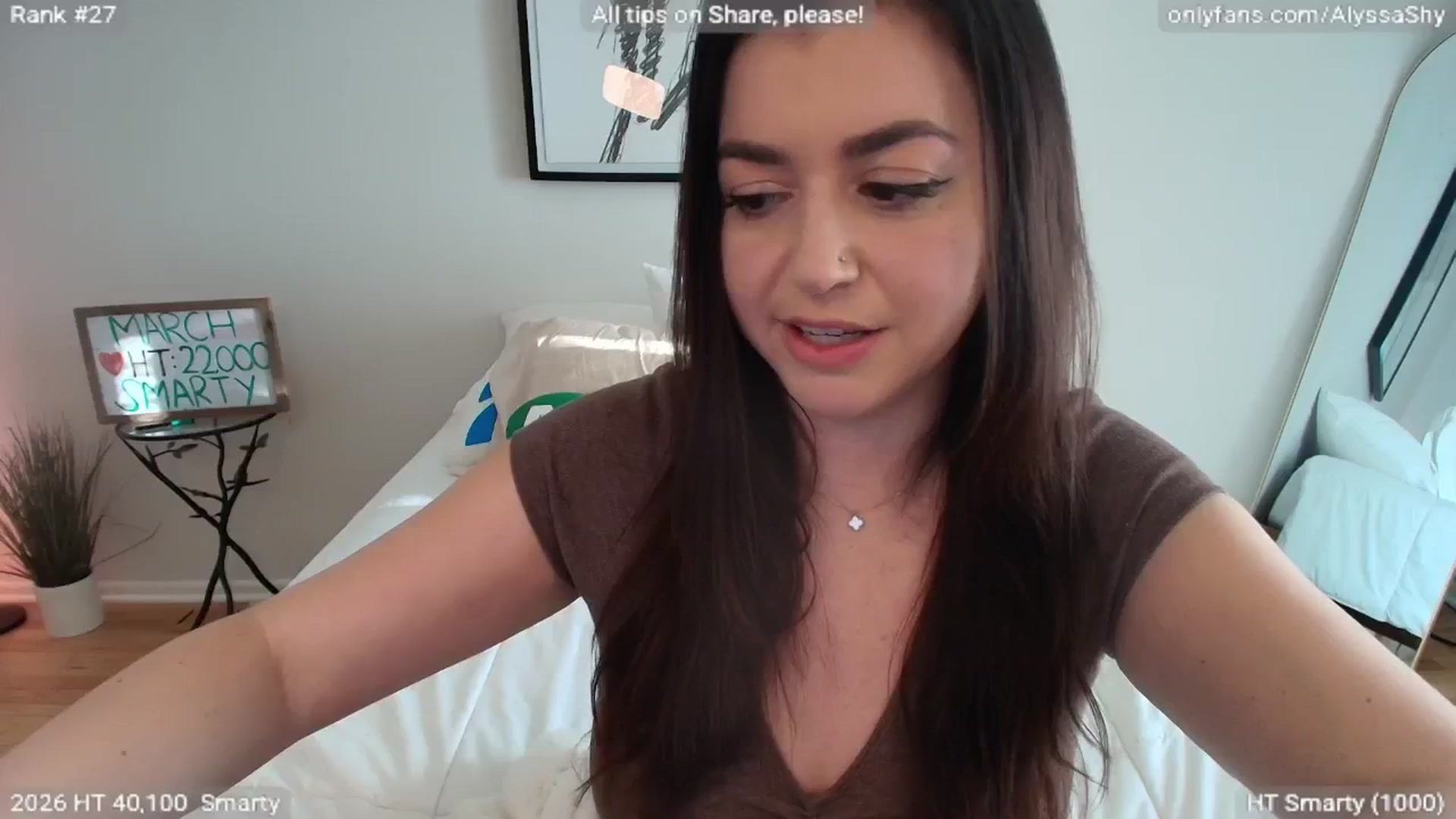 Gallery image thumbnail from AlyssaShy's myfreecams stream on, 03/28/2026, 22:54 image 11 of 20