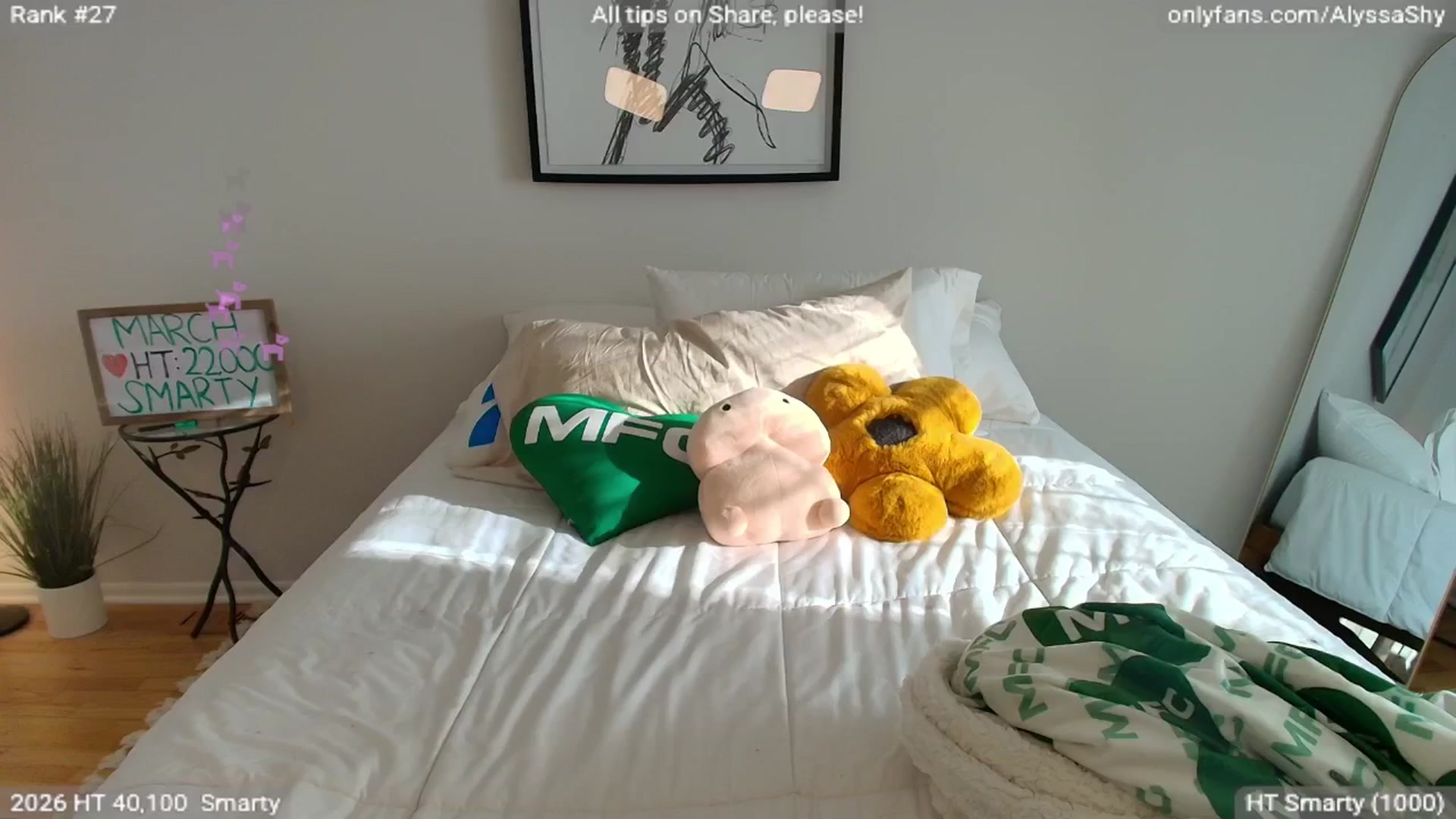 Gallery image thumbnail from AlyssaShy's myfreecams stream on, 03/28/2026, 22:54 image 8 of 20