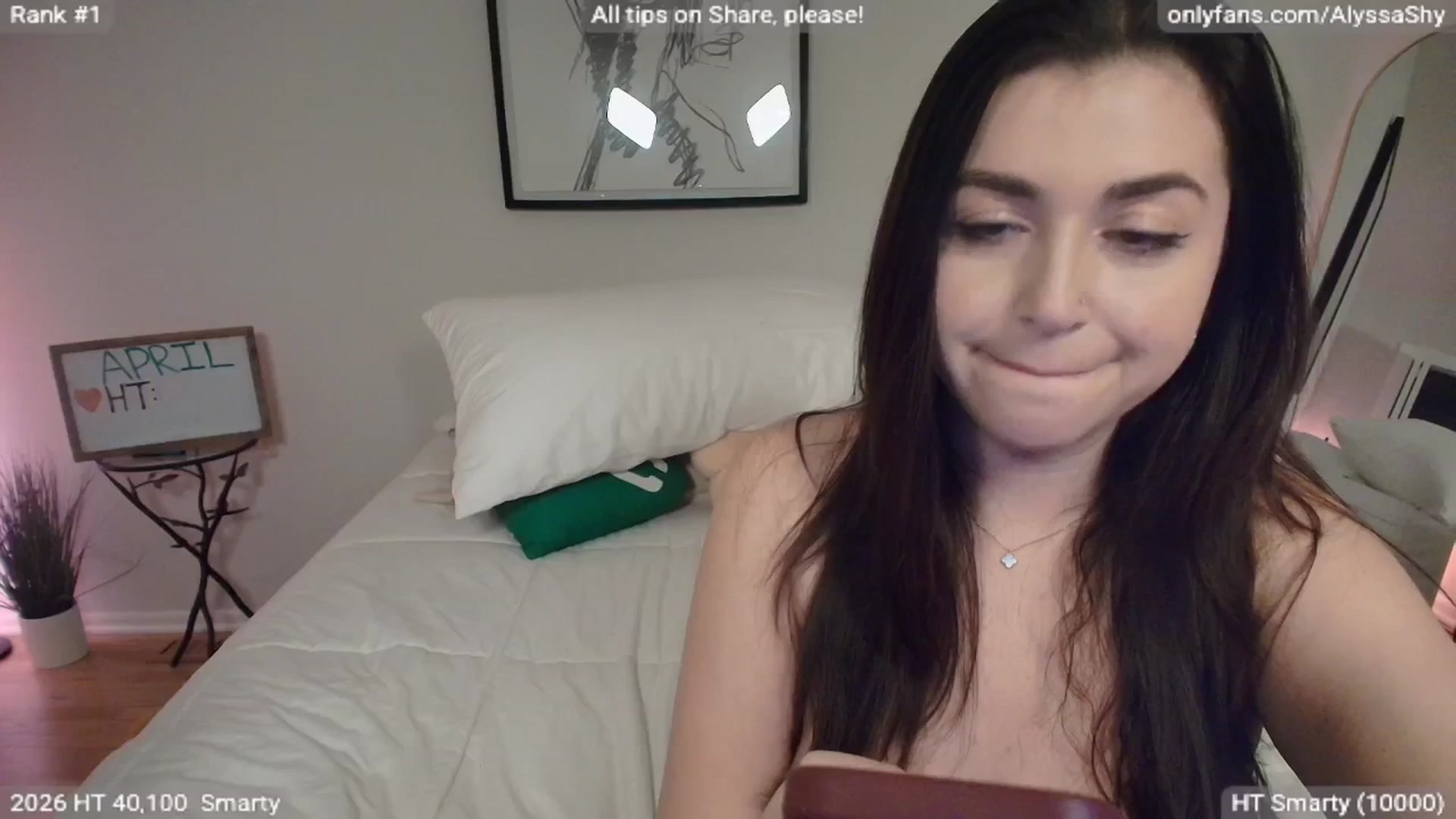 Gallery image thumbnail from AlyssaShy's myfreecams stream on, 04/02/2026, 02:18 image 18 of 20