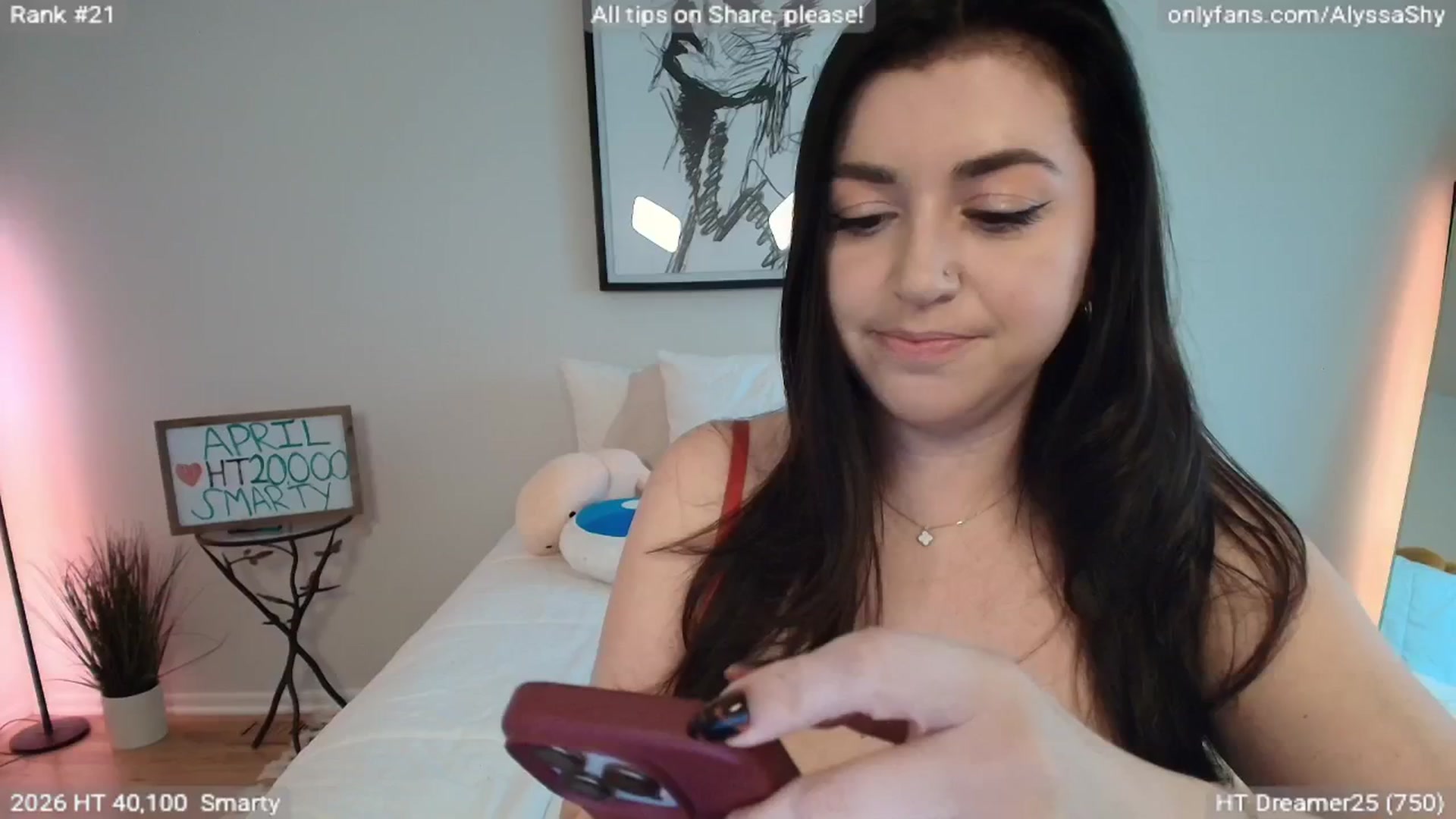 Gallery image thumbnail from AlyssaShy's myfreecams stream on, 04/10/2026, 23:39 image 10 of 20