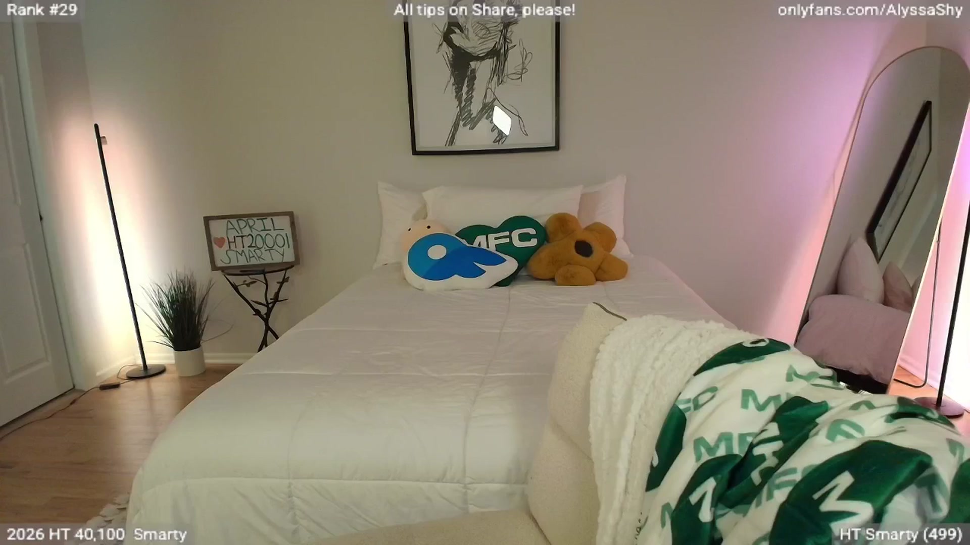Gallery image thumbnail from AlyssaShy's myfreecams stream on, 04/18/2026, 24:01 image 1 of 20