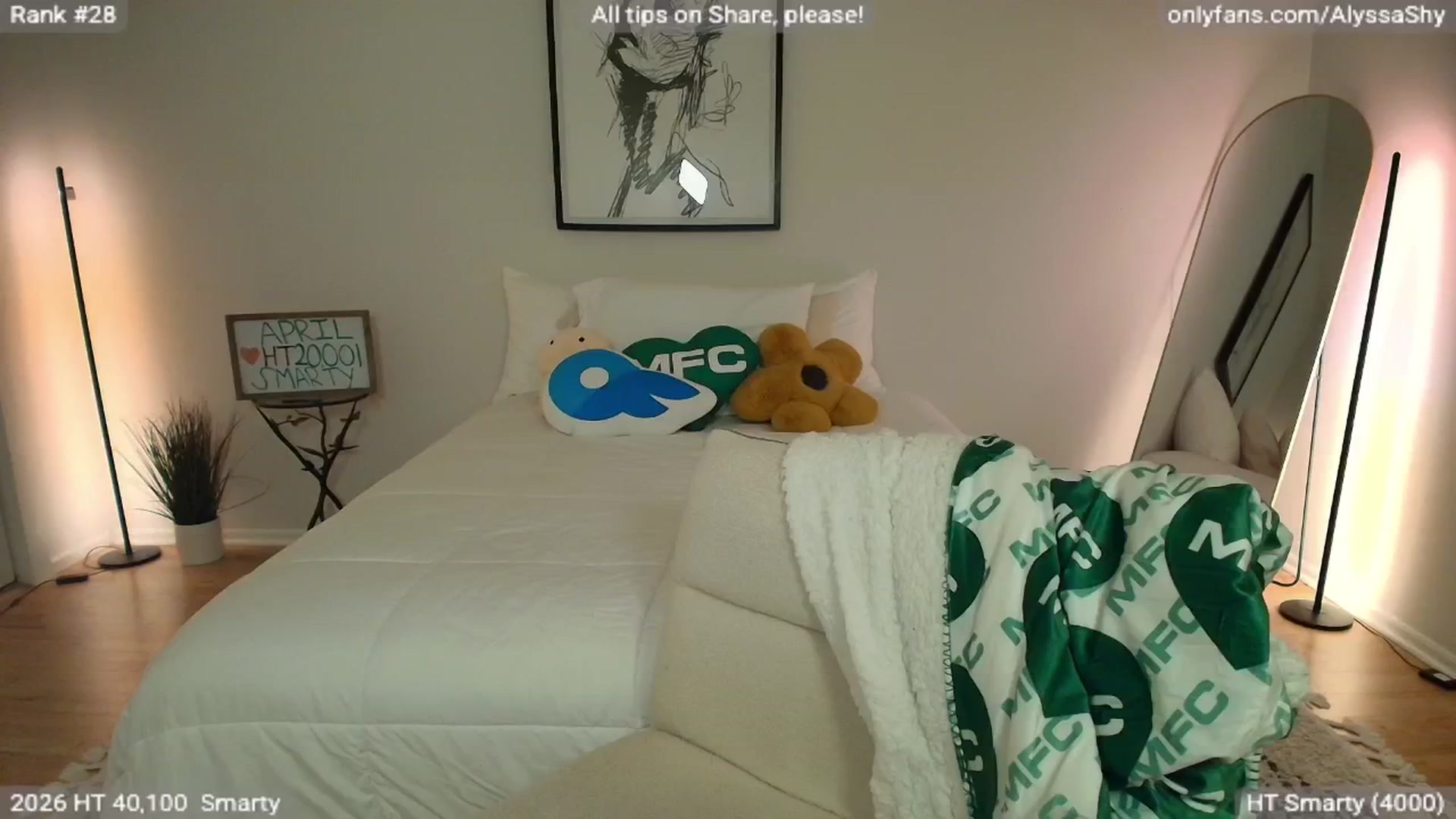 Gallery image thumbnail from AlyssaShy's myfreecams stream on, 04/18/2026, 24:01 image 16 of 20
