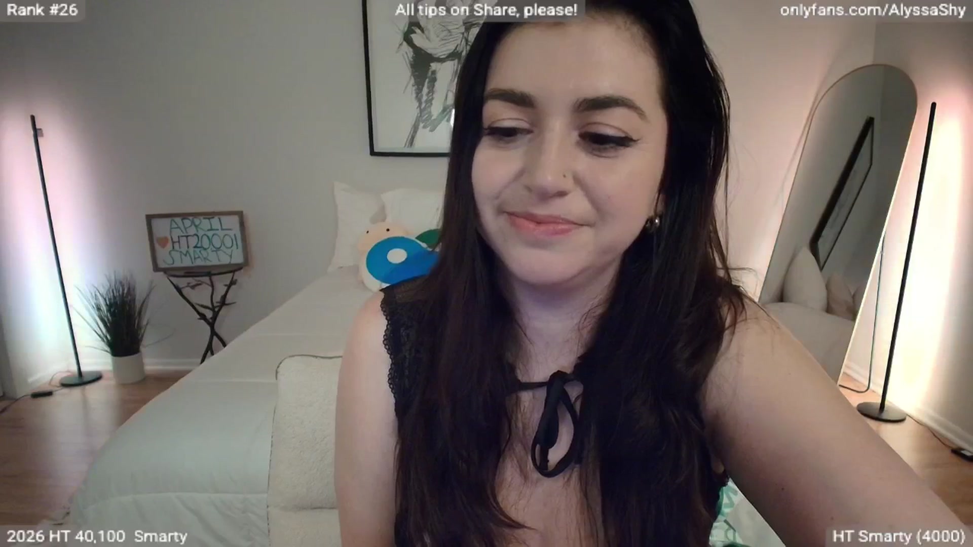 Gallery image thumbnail from AlyssaShy's myfreecams stream on, 04/18/2026, 04:06 image 12 of 20