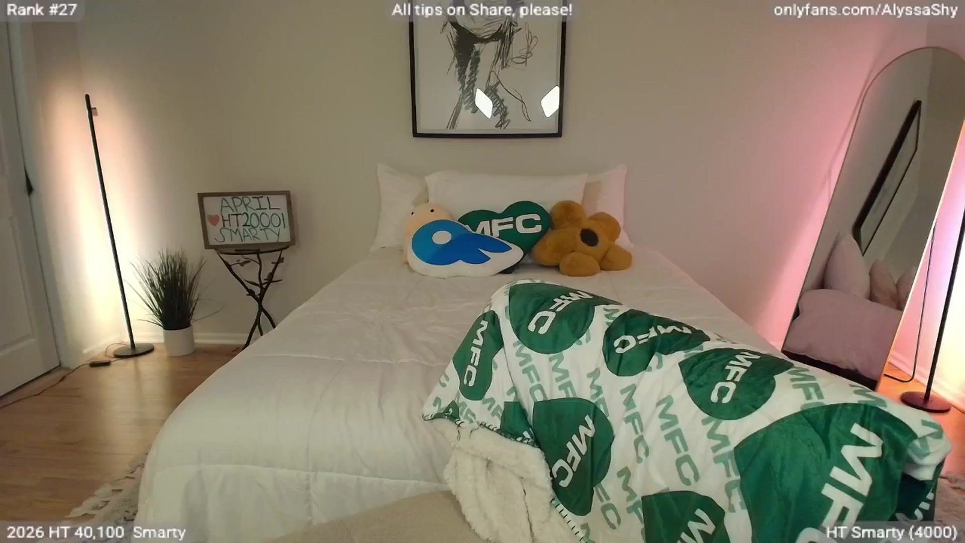 Gallery image thumbnail from AlyssaShy's myfreecams stream on, 04/24/2026, 24:18 image 9 of 20