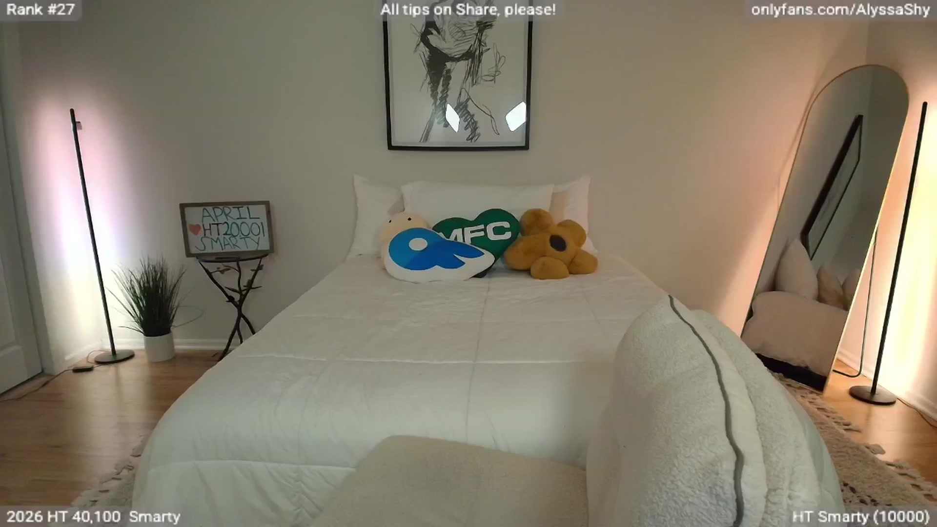 Gallery image thumbnail from AlyssaShy's myfreecams stream on, 04/25/2026, 24:03 image 13 of 20