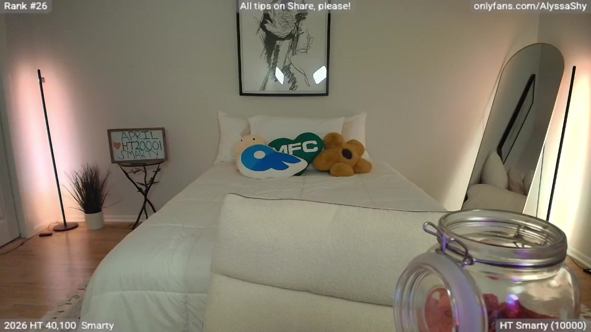 Gallery image thumbnail from AlyssaShy's myfreecams stream on, 04/25/2026, 24:03 image 19 of 20
