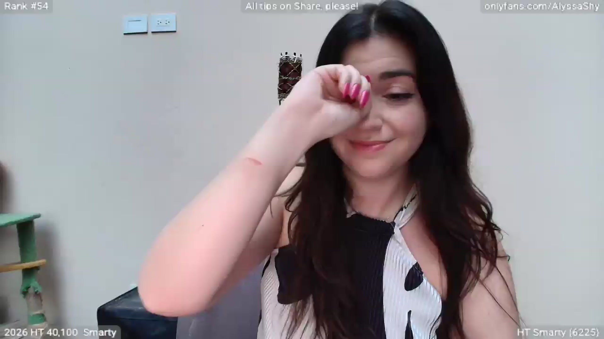 Gallery image thumbnail from AlyssaShy's myfreecams stream on, 05/18/2026, 24:32 image 12 of 20