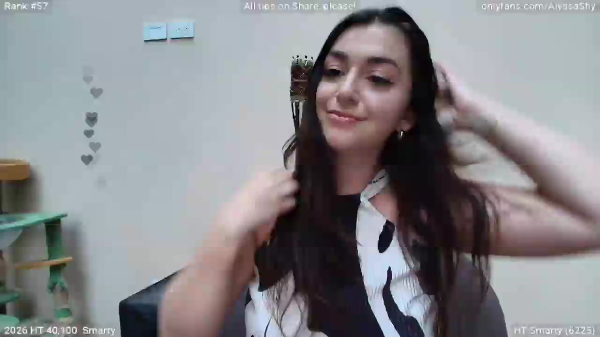 Gallery image thumbnail from AlyssaShy's myfreecams stream on, 05/18/2026, 24:32 image 2 of 20