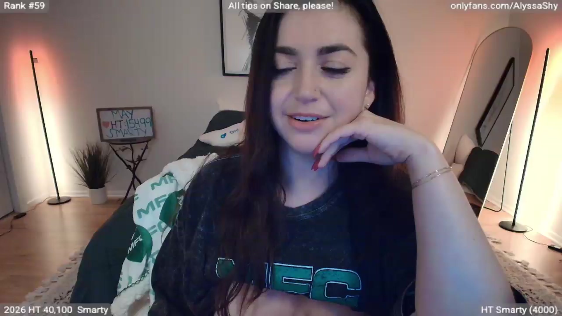 Gallery image thumbnail from AlyssaShy's myfreecams stream on, 05/24/2026, 04:09 image 16 of 20