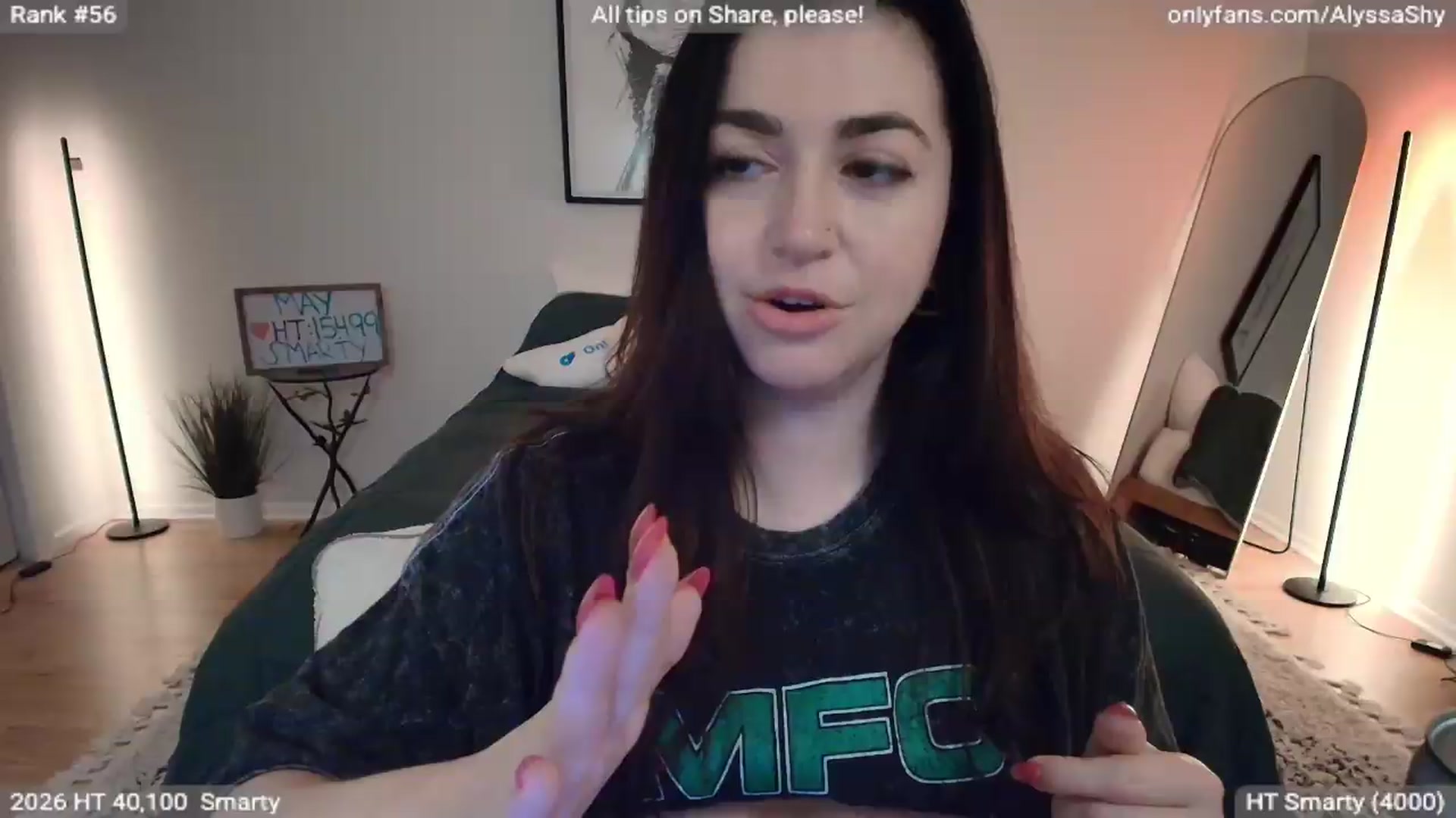 Gallery image thumbnail from AlyssaShy's myfreecams stream on, 05/24/2026, 04:40 image 13 of 20