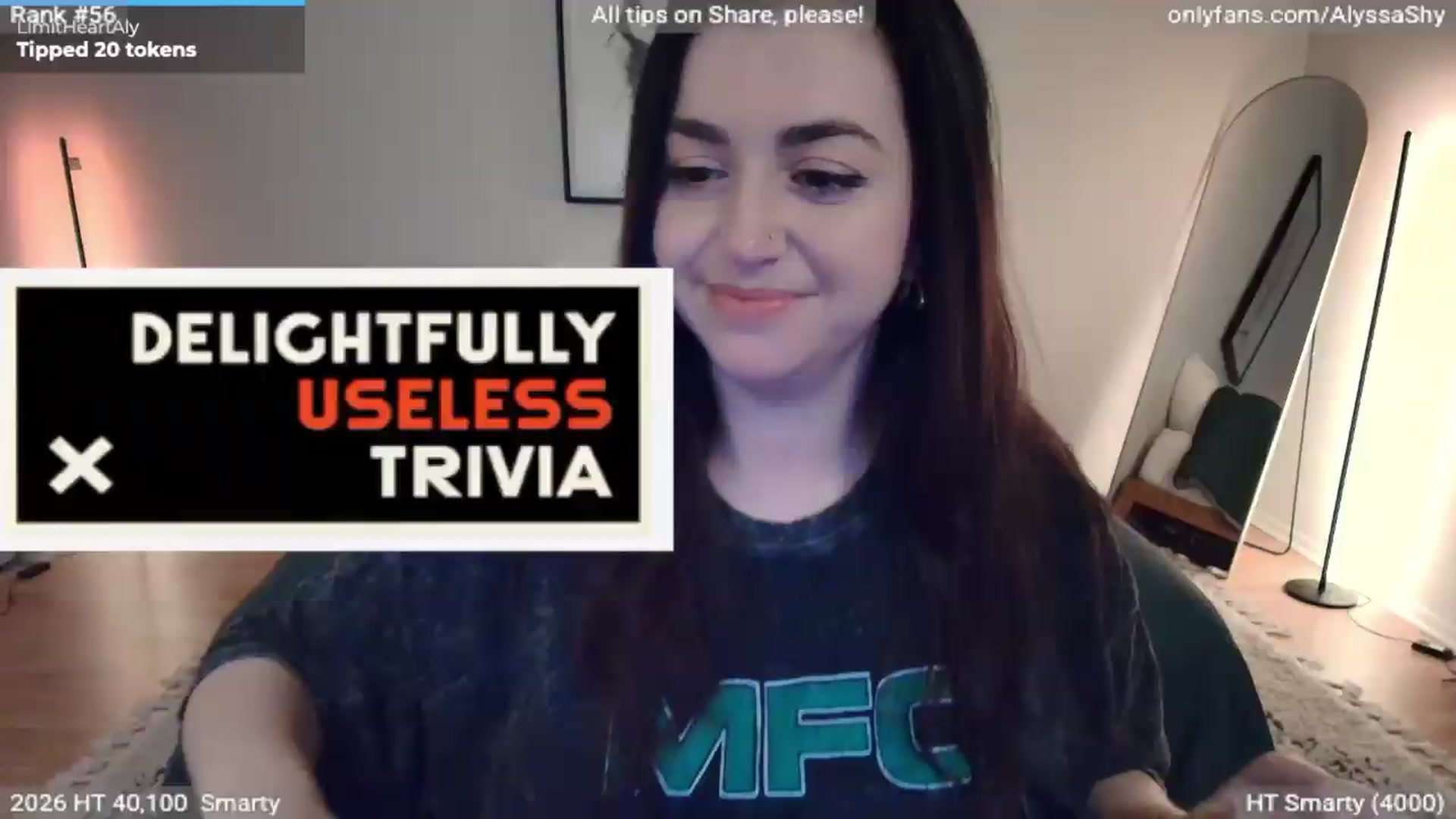 Gallery image thumbnail from AlyssaShy's myfreecams stream on, 05/24/2026, 04:40 image 14 of 20